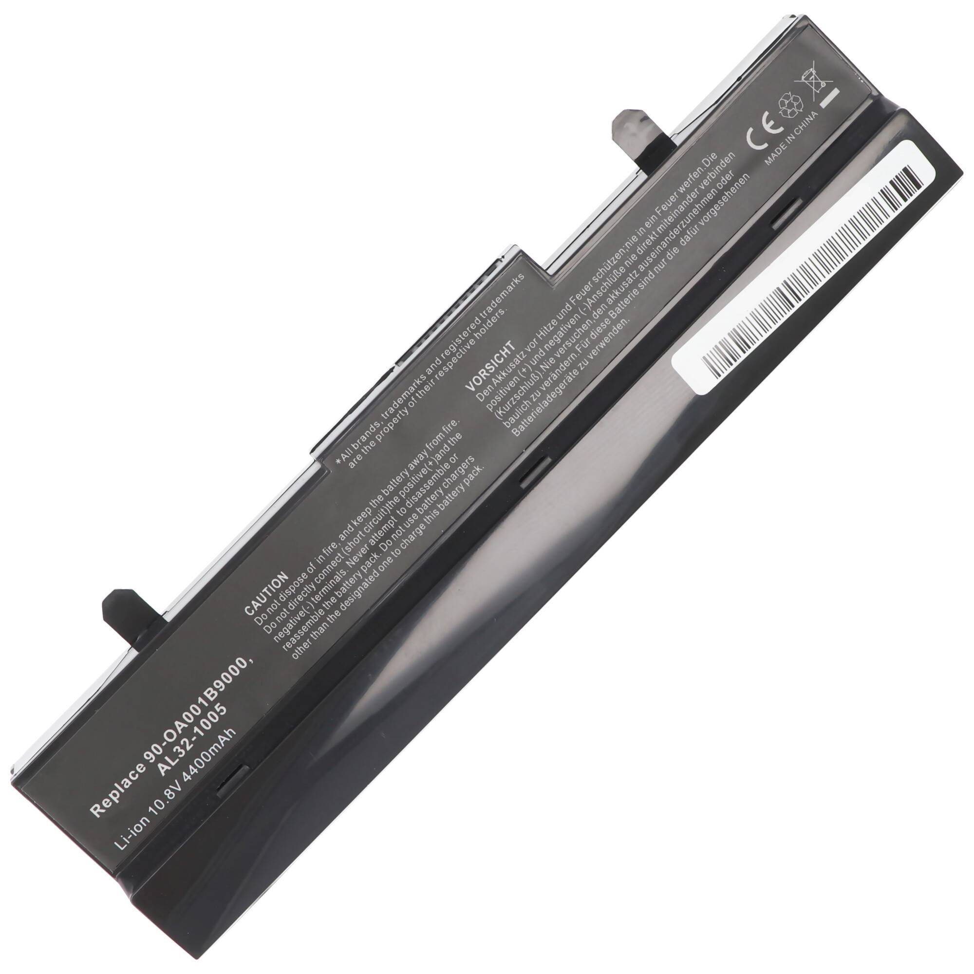 Akku passend für Netbook Asus Eee PC 1101HA, AL32-1005, 4400mAh