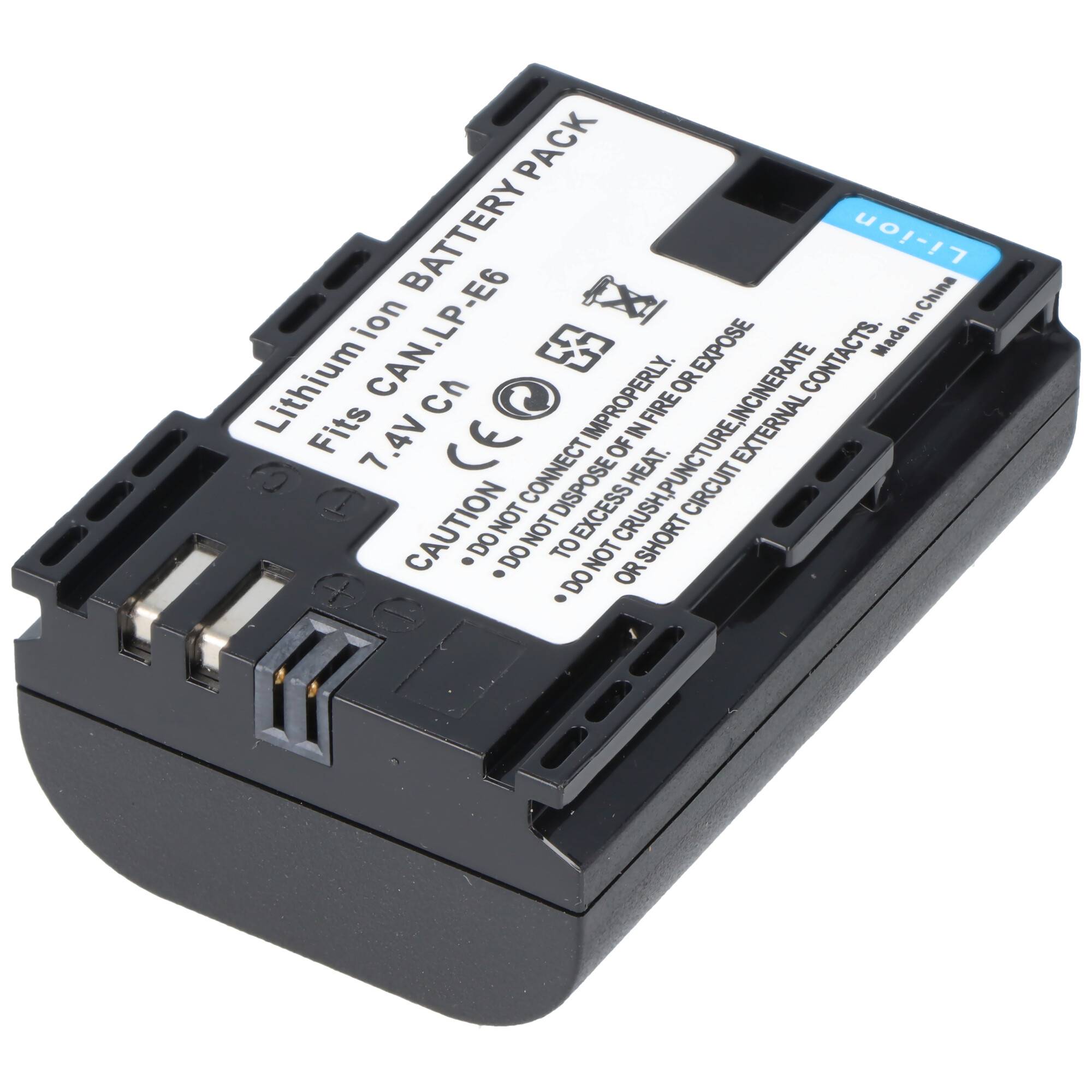 AccuCell Akku passend für Canon LP-E6, EOS 7D, EOS 5D MarkII, 1700mAh