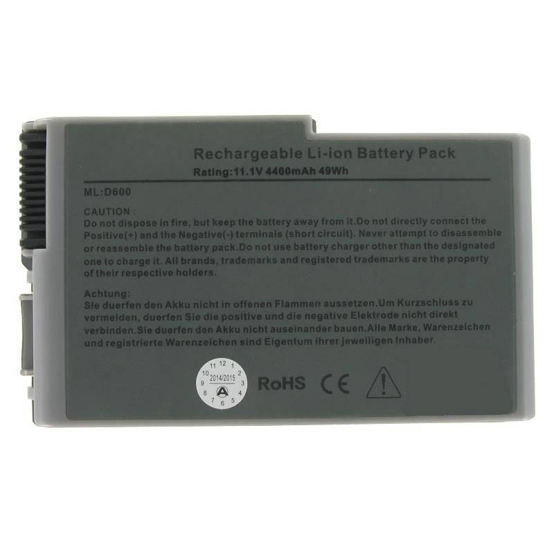 Akku passend für Dell Inspiron 500M, 600M, Latitude D500