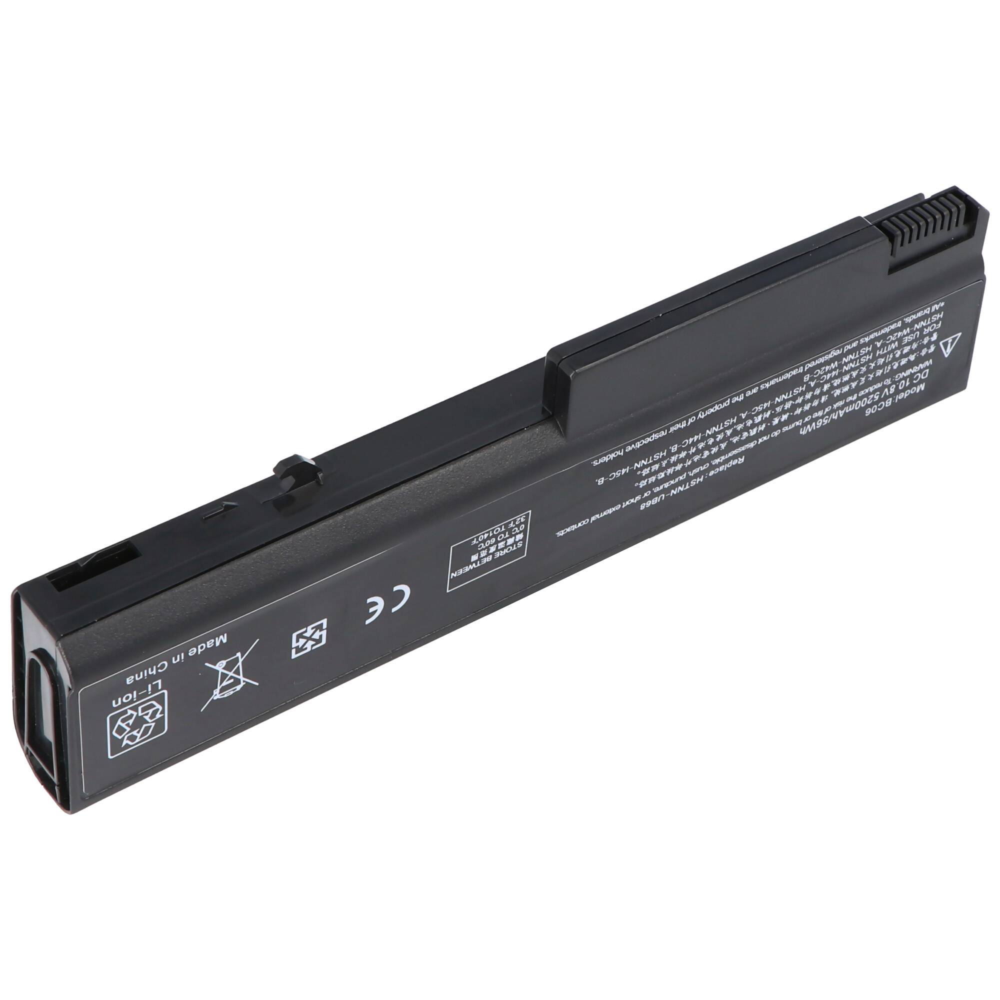 Akku passend für HP Compaq 6930P, 6530b, 6535b, 8440p, 5200mAh