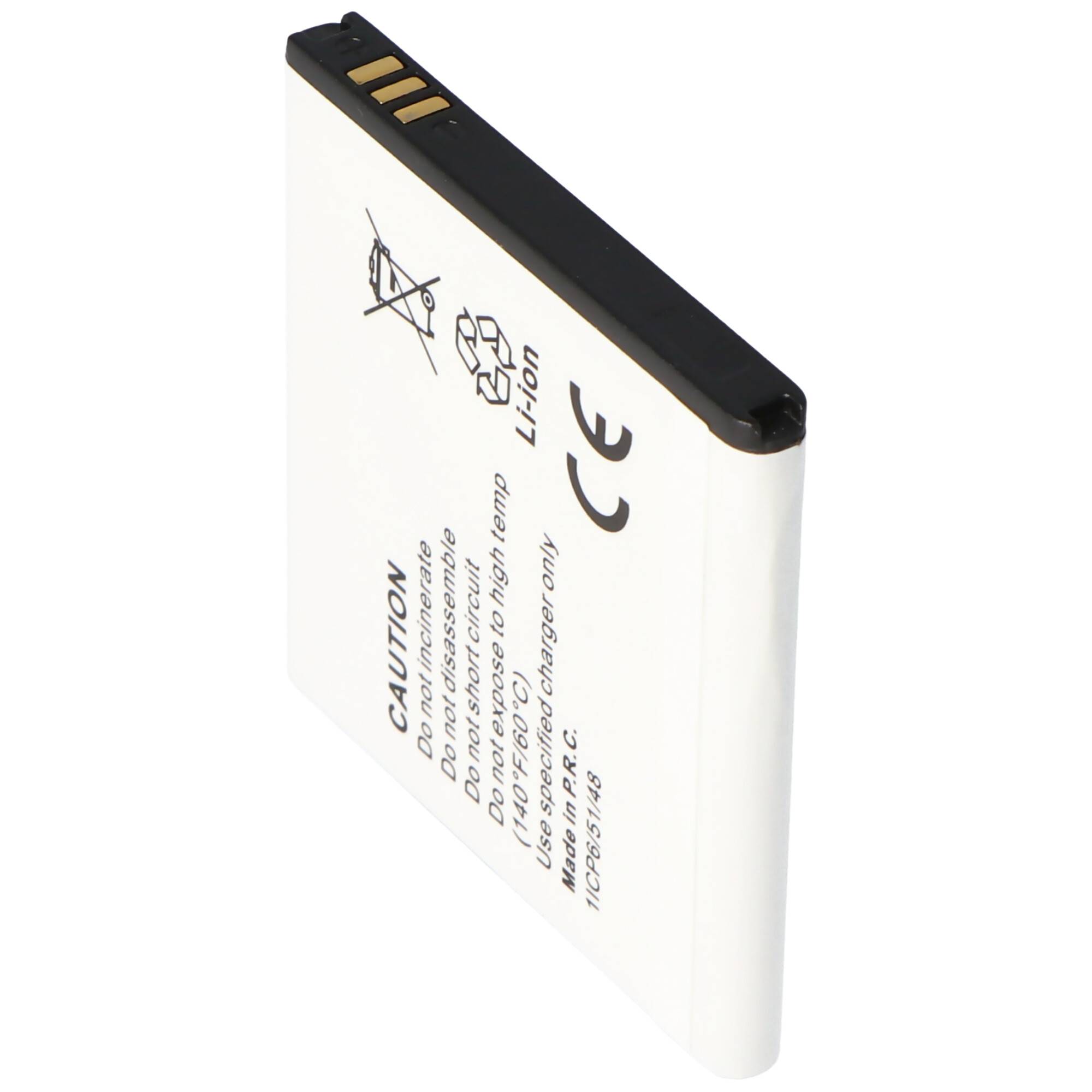 Akku passend für Samsung Galaxy S i9000, EB575152VUCSTD mit 1700mAh
