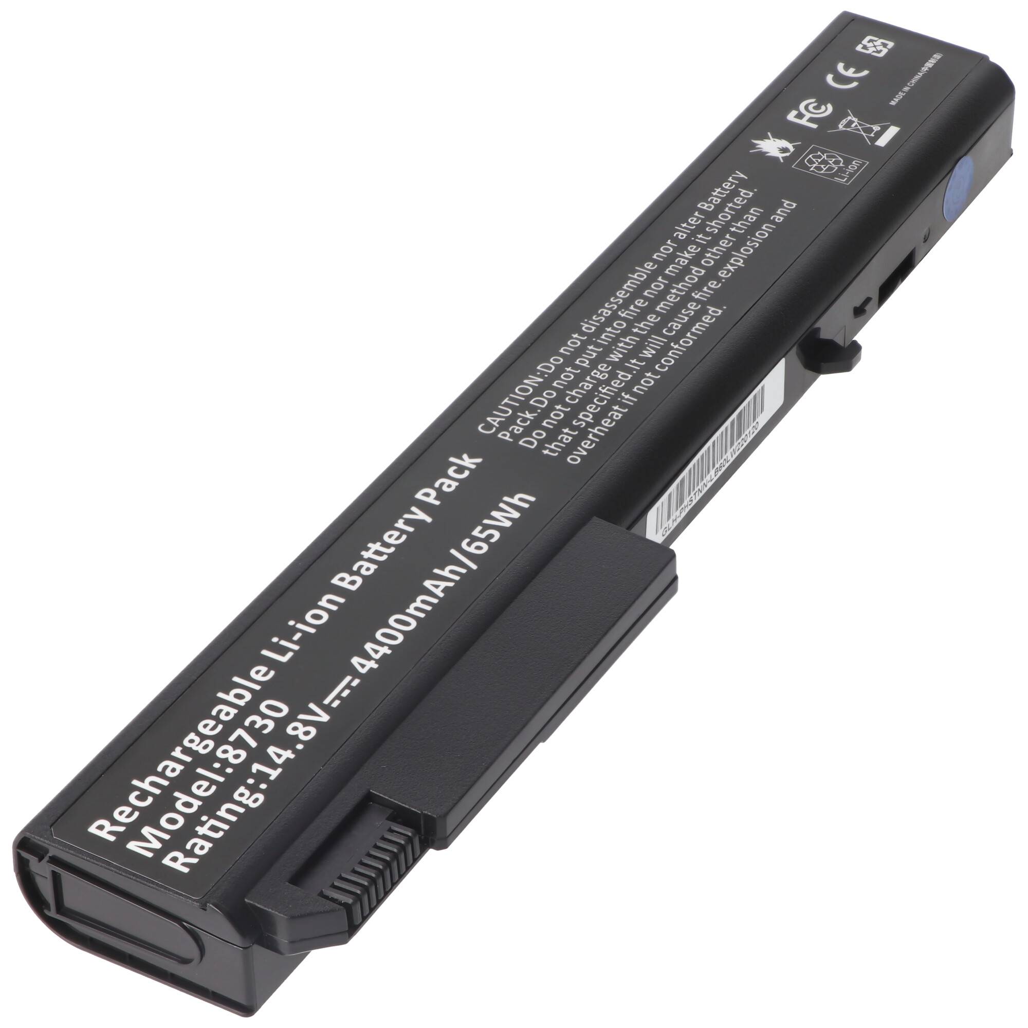 Akku passend für HP EliteBook 8530, 8540 Nachbau Akku , 14,4V, 4400mah
