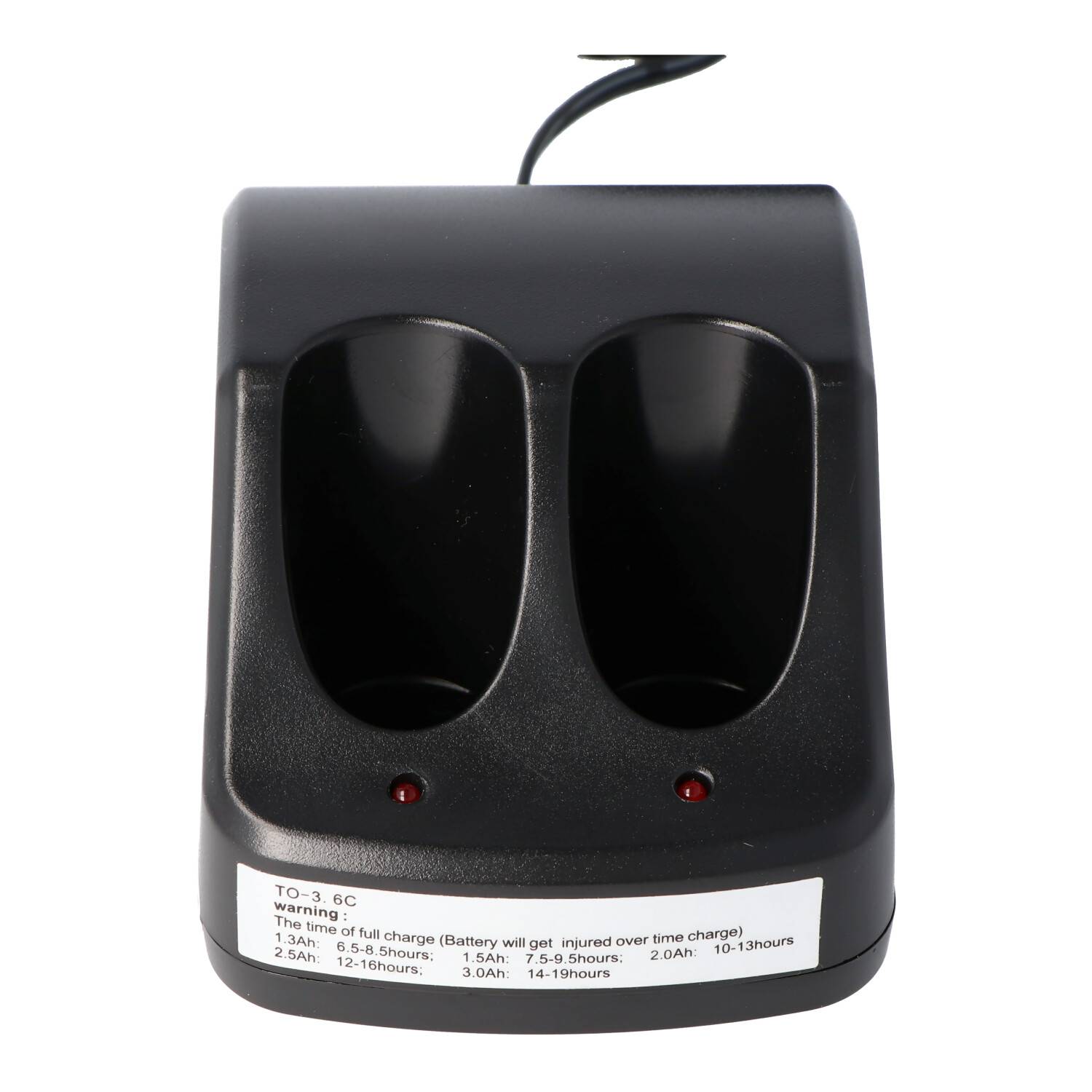 Ladegerät für Black & Decker VersaPak VP100 ohne Akkus, ohne Timerabschaltung, ohne Ladeendabschaltung