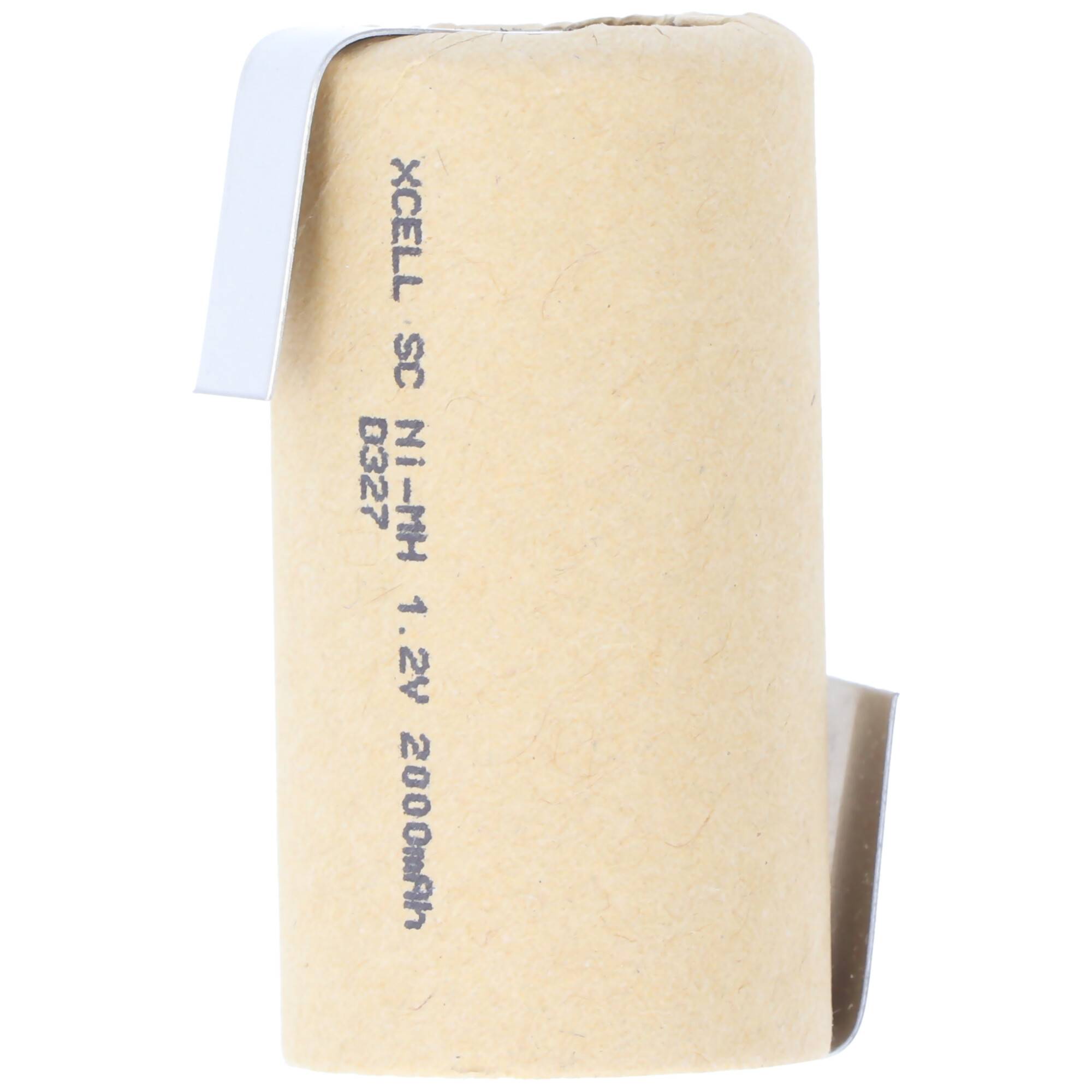 AccuCell Sub-C NiMH Akku mit Lötfahne in Z-Form