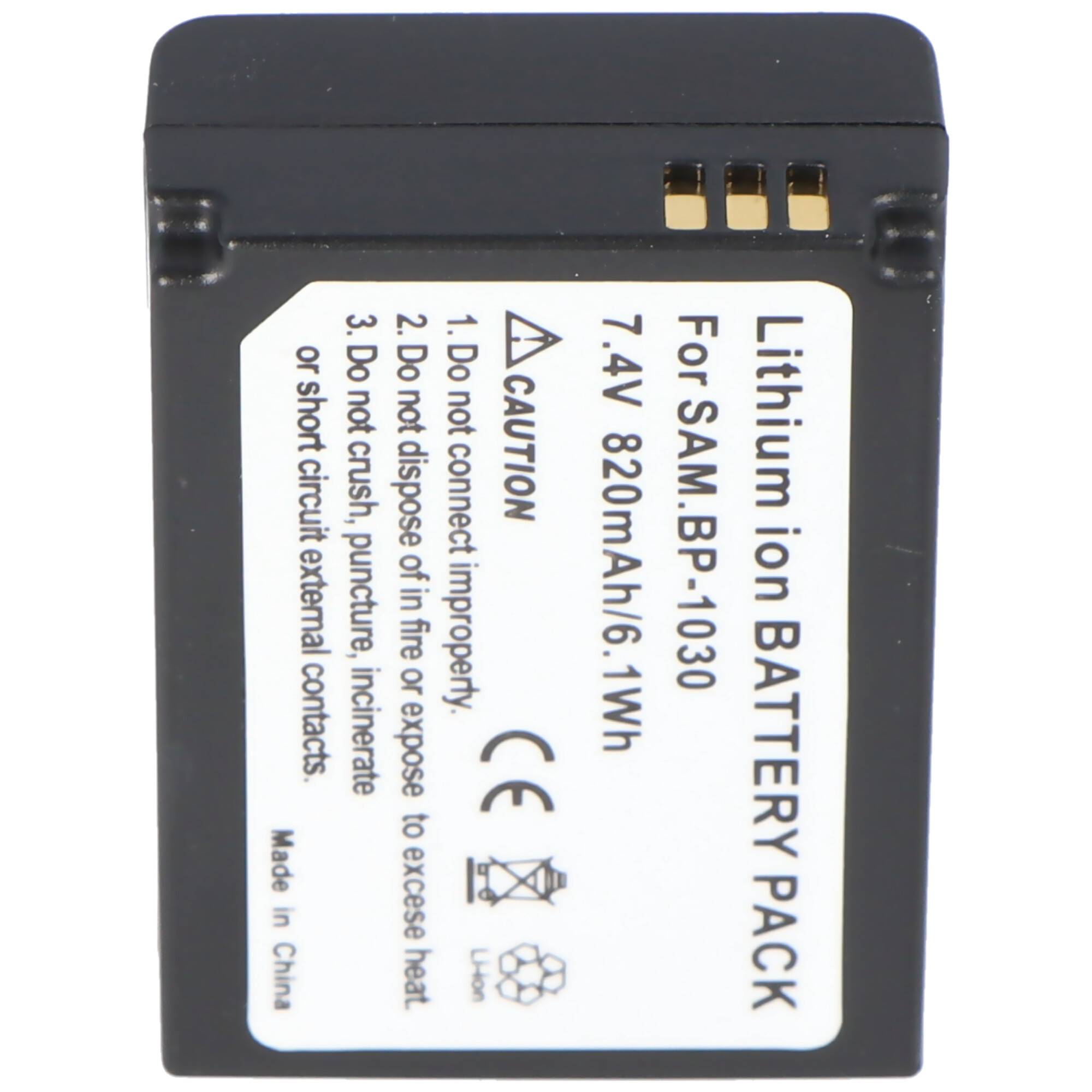 Akku passend für Samsung BP-1030 Akku, BP1030, NX100