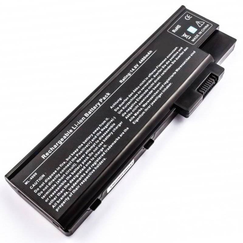 Akku passend für Acer Aspire 1410, BT.T5003.001 14,8 Volt, 4400mAh