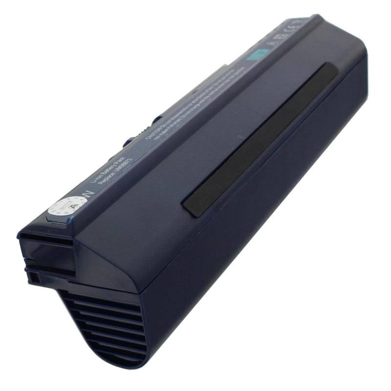 Akku passend für Acer Aspire One 6600mAh schwarz / dunkelblau