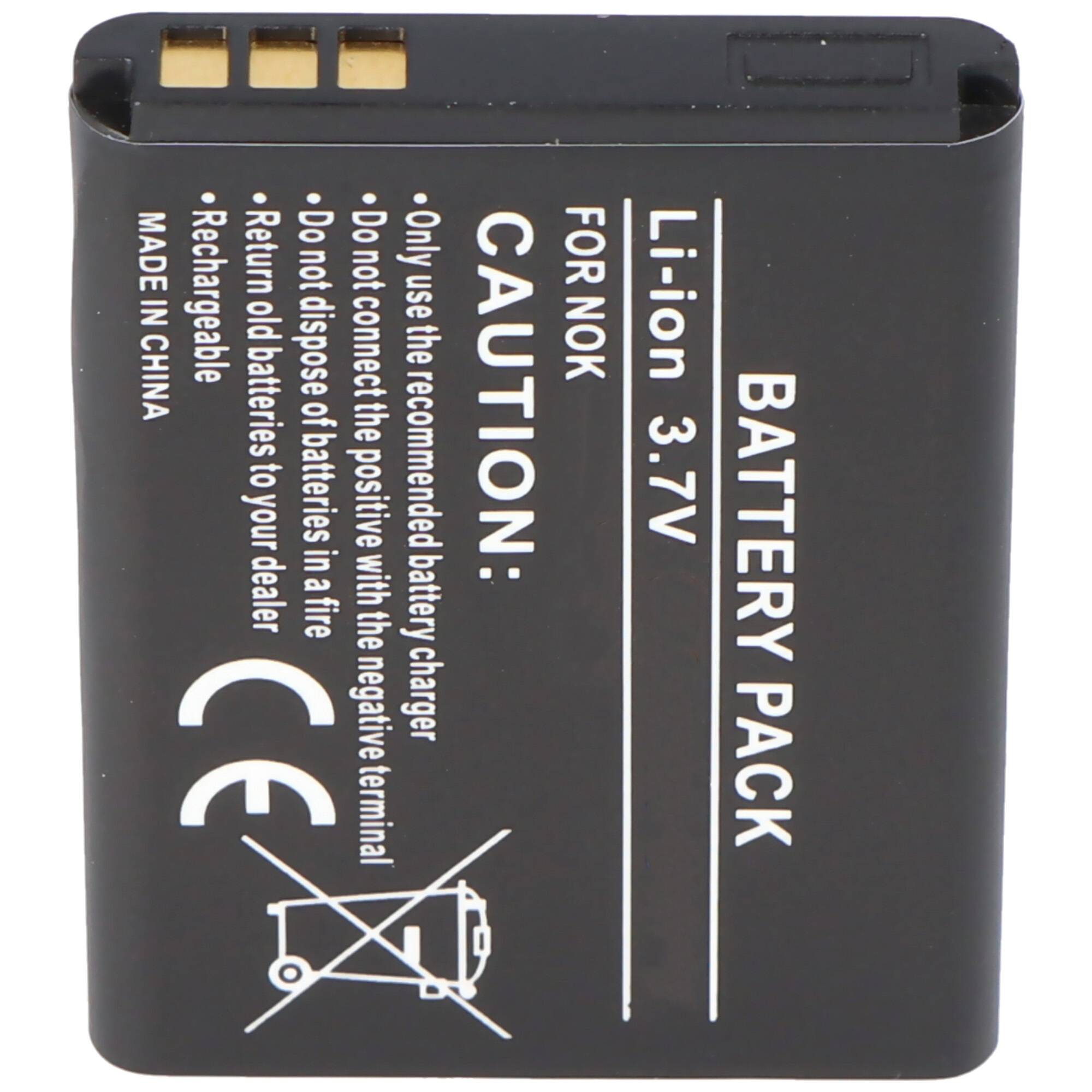 AccuCell Akku passend für Nokia 3230 Akku BL-5B