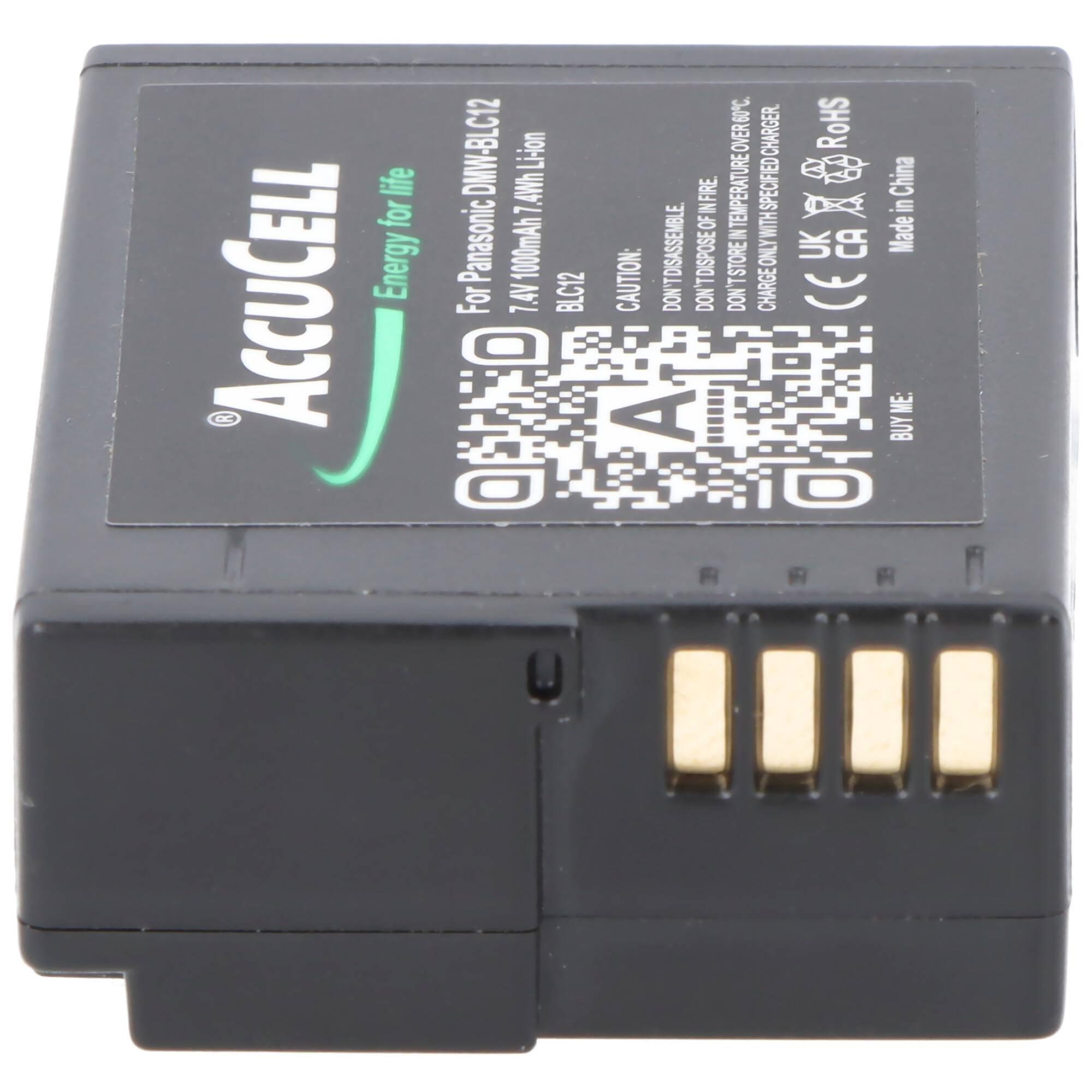 Akku passend für Panasonic DMW-BLC12, DMW-BLC12E, DMC-GH2