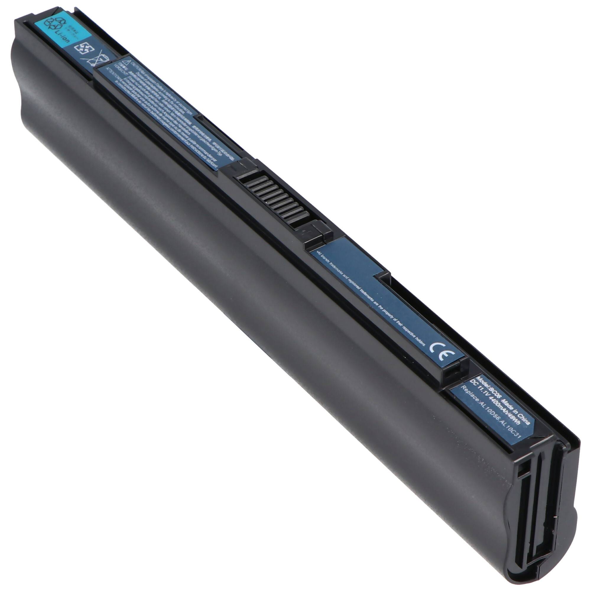 Akku passend für ACER Aspire One 721 Serie 4400mAh