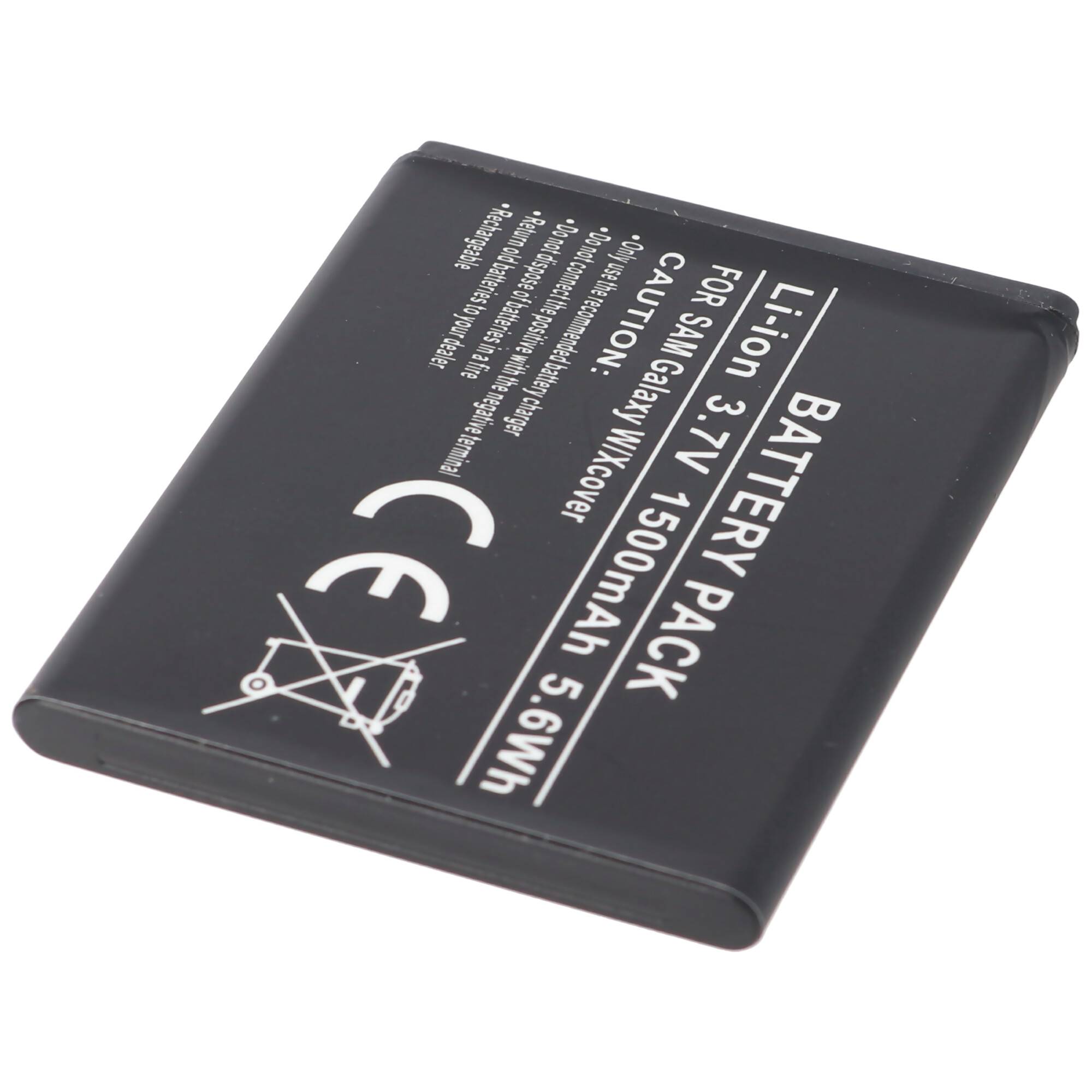 Akku passend für Samsung Galaxy W I8150, Xcover S5690