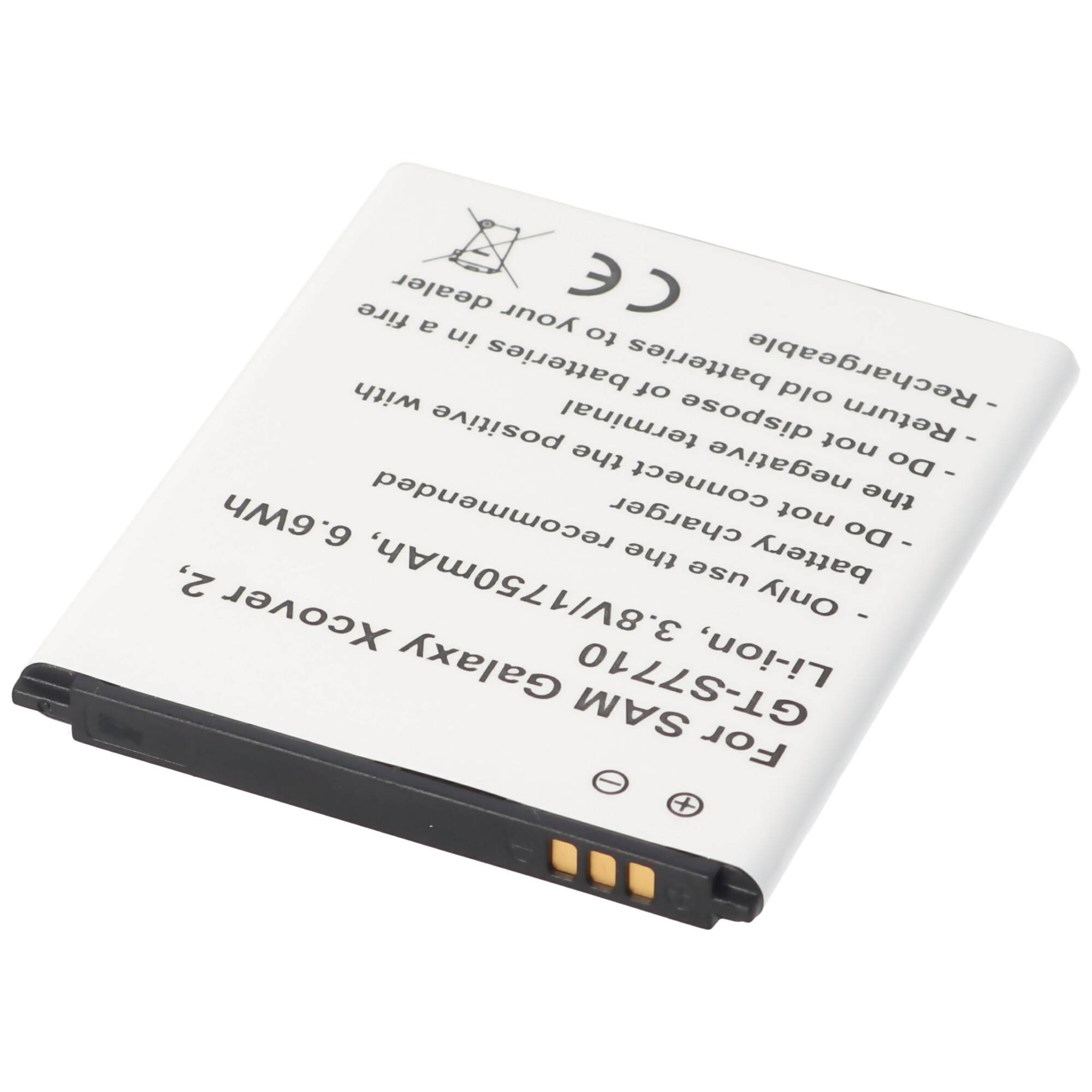 Samsung Galaxy XCover 2 Nachbau Akku nur passend für EB485159LU Akku GT-S7710