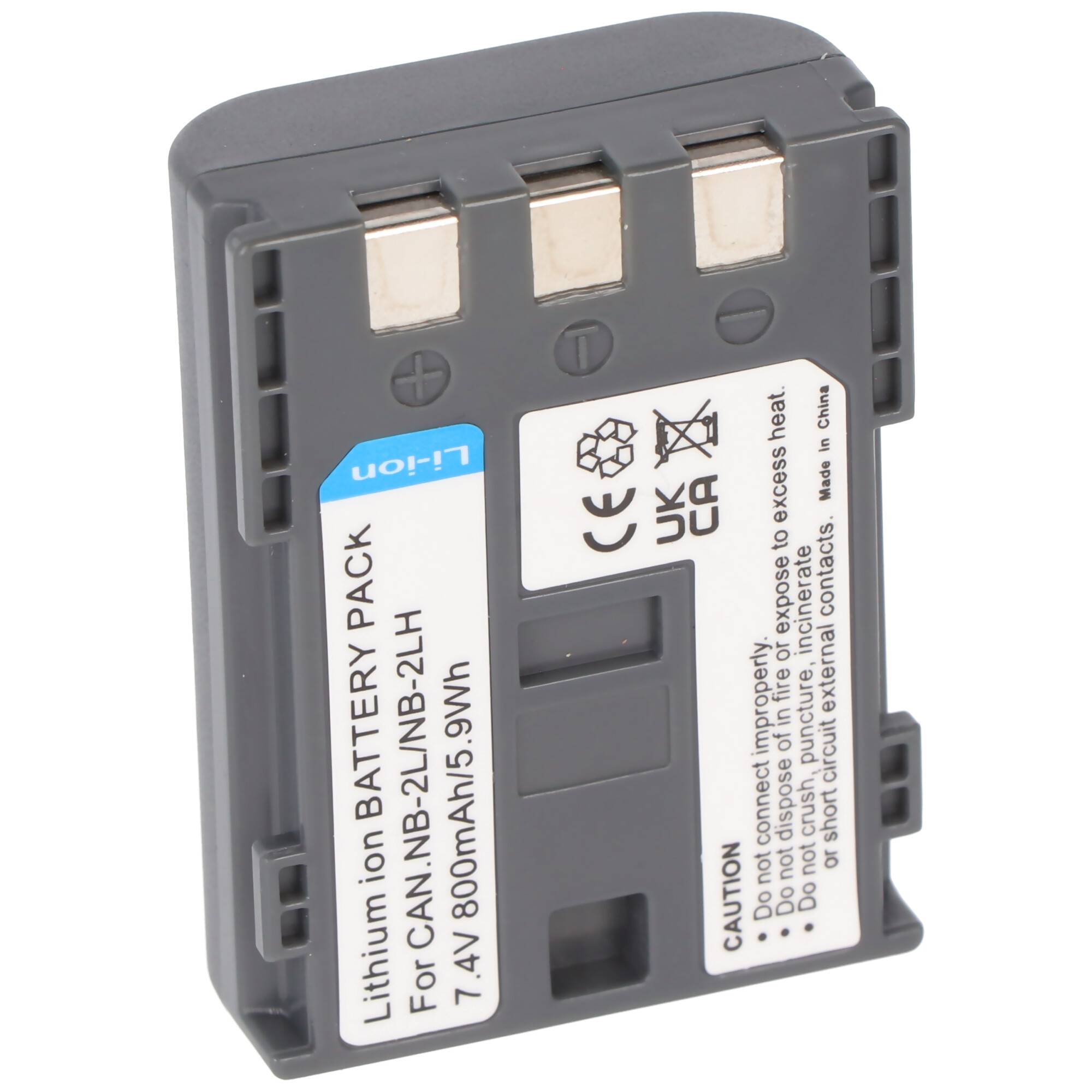 AccuCell Akku passend für Canon BP-2LH Elura, Optura, MV, IXY