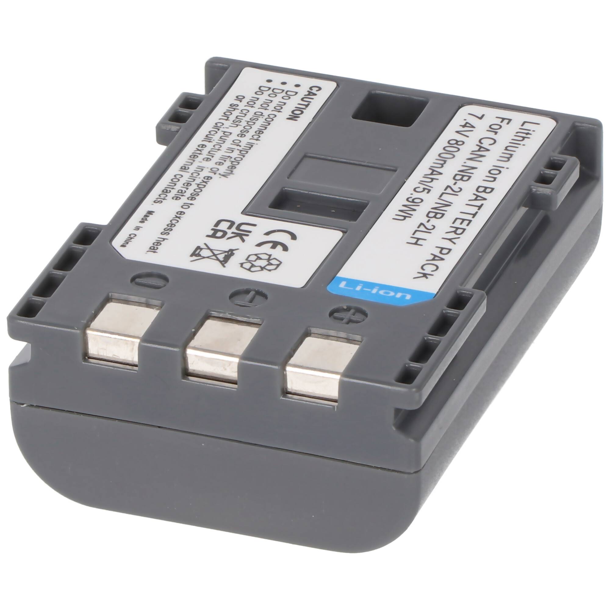 AccuCell Akku passend für Canon BP-2LH Elura, Optura, MV, IXY