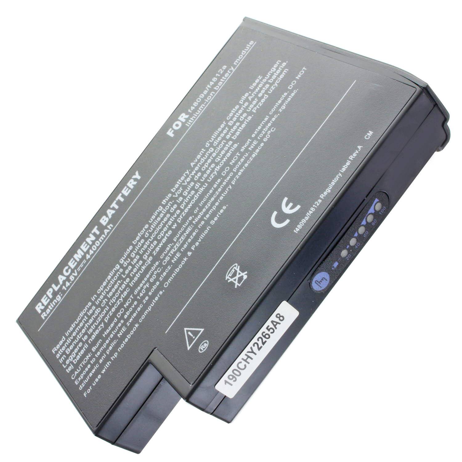 Akku passend für Compaq Presario 2100, 2130, 2500, NX9000