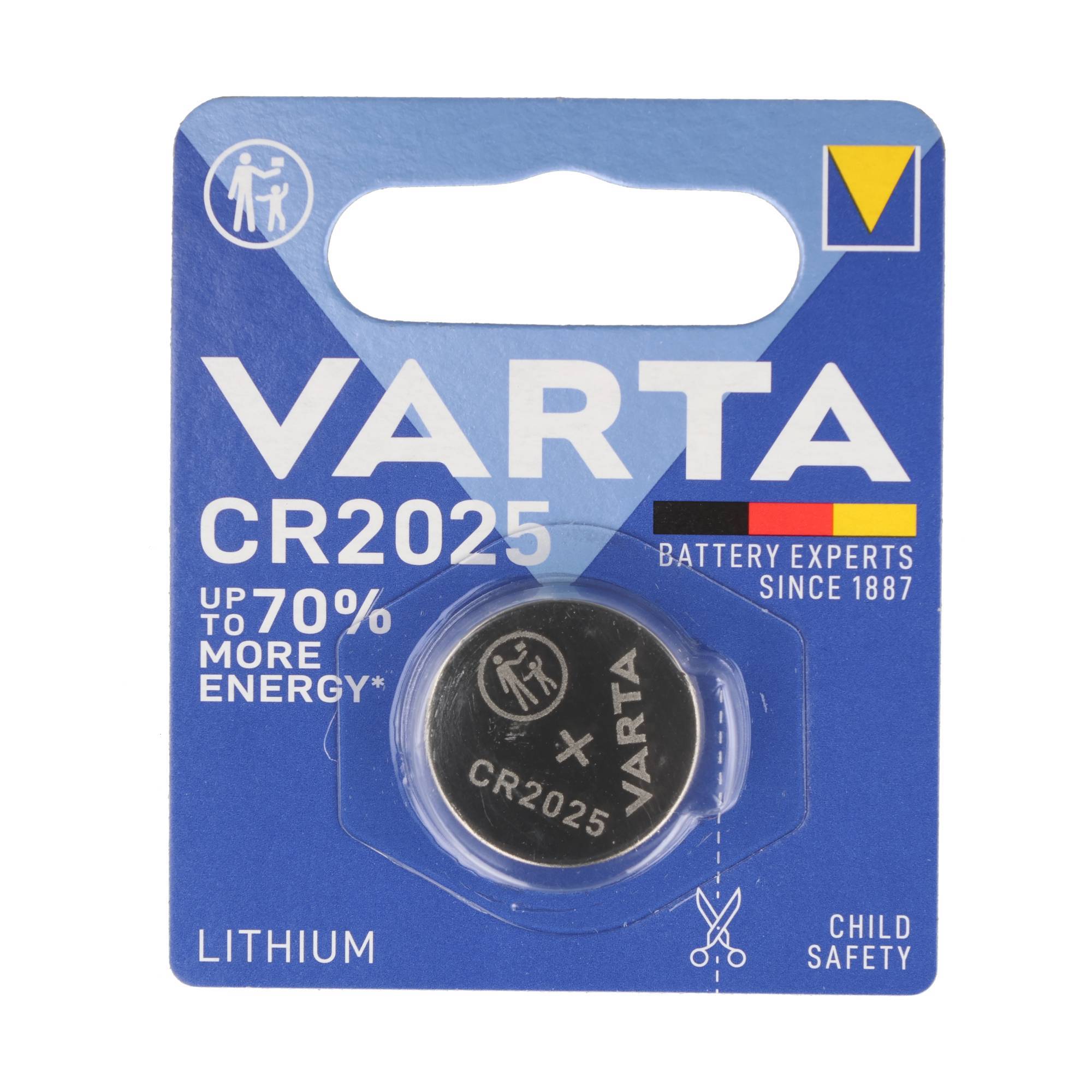 Varta CR2025 Lithium Batterie