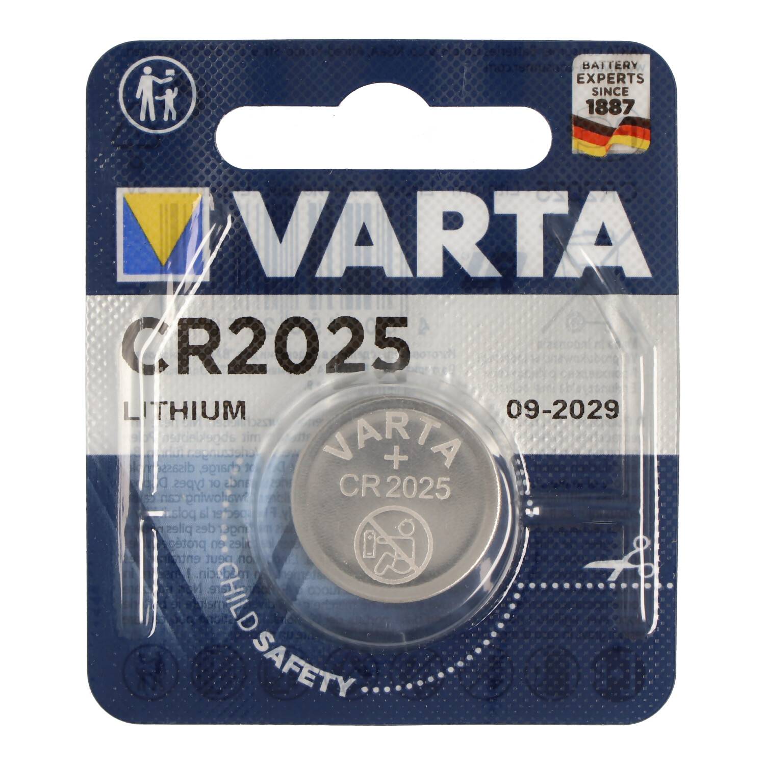 Varta CR2025 Lithium Batterie