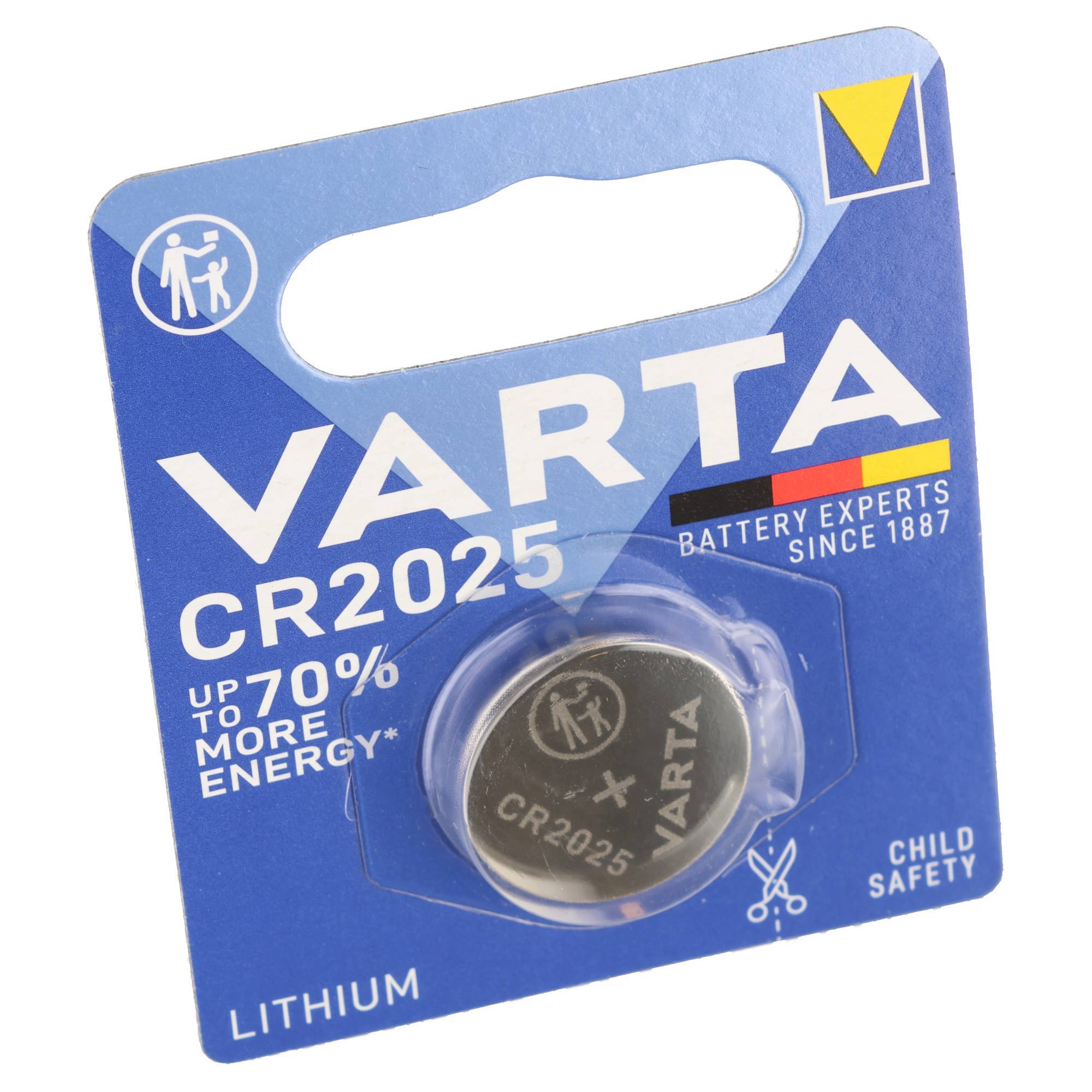 Varta CR2025 Lithium Batterie