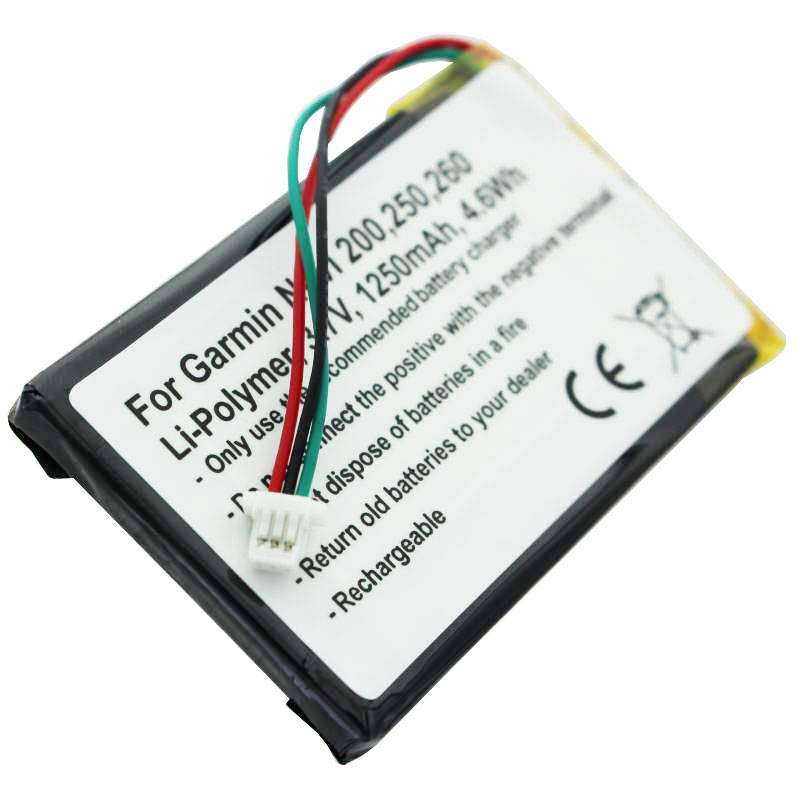 Akku passend für Garmin Nuvi 200, Nüvi 361-00019-11