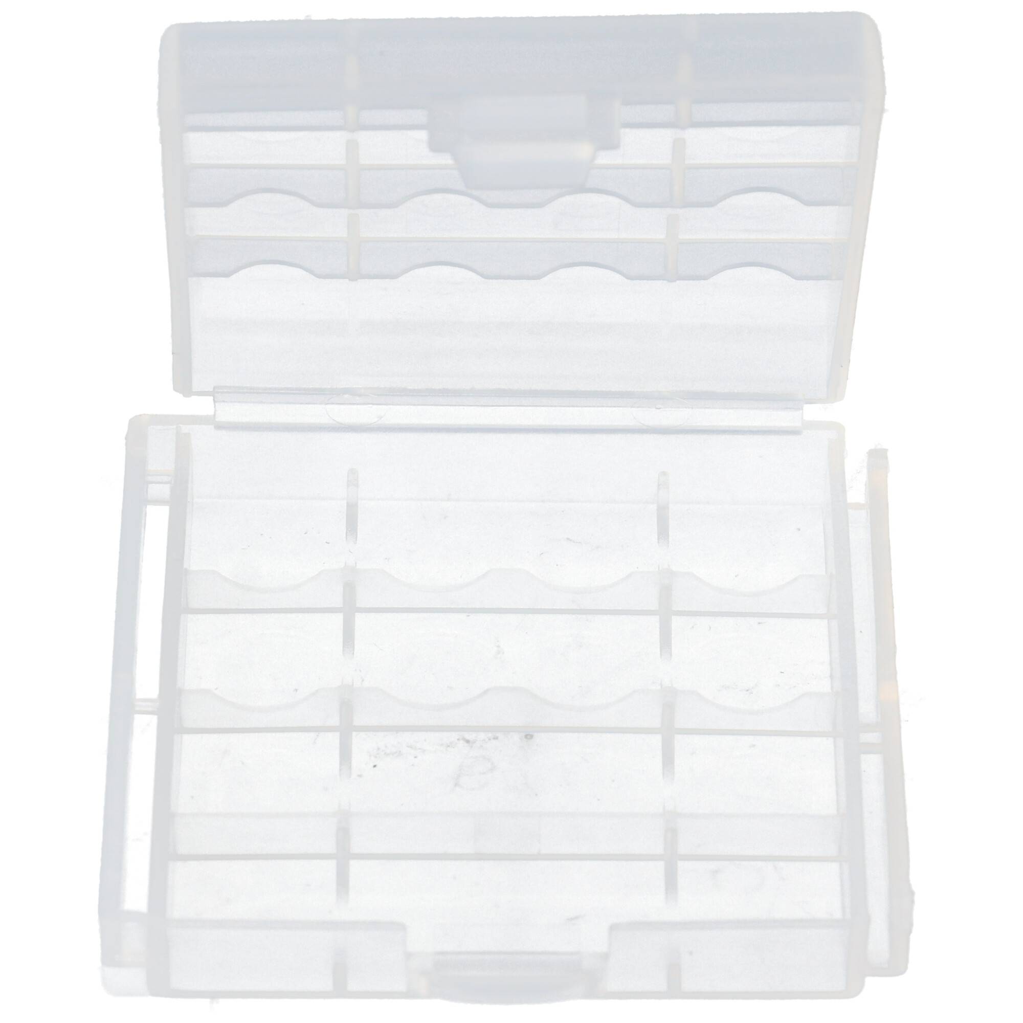 Universal AccuCell AccuBox, Akkubox Aufbewahrungsbox für 1-4 AAA, Abbildung ähnlich, es wird die etwas größere Box für M