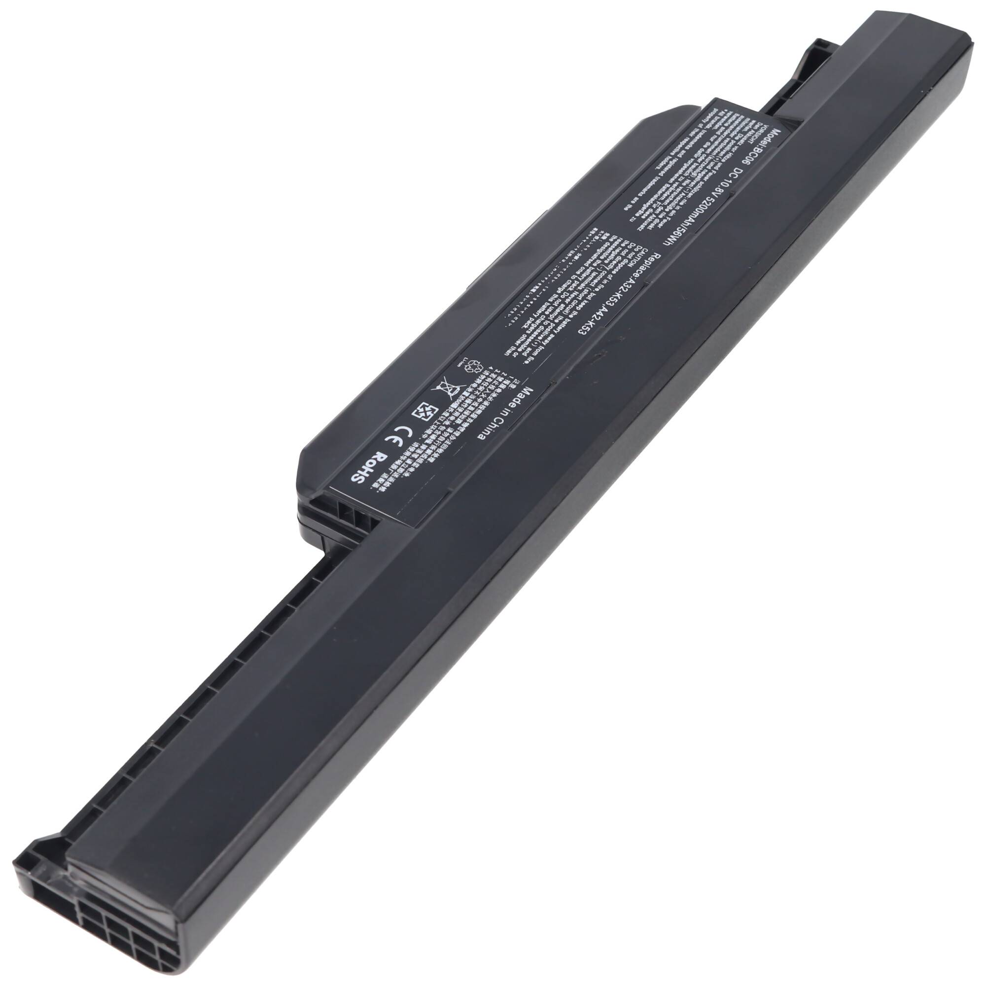 Akku für Asus K53U, A32-K53 Akku 5200mAh 57,7 Wh, 11,1Volt