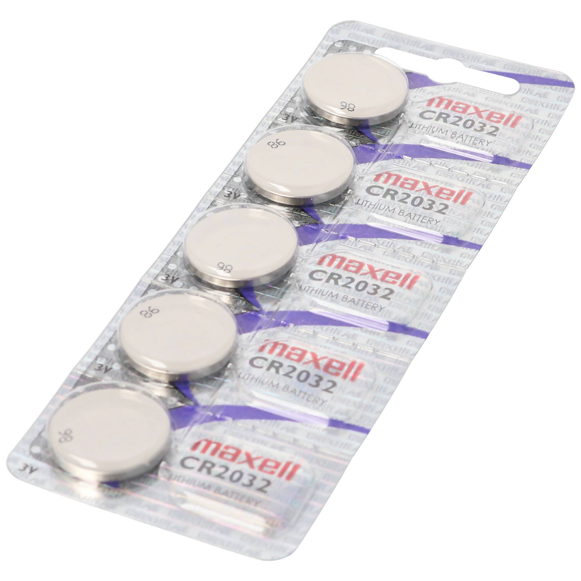 CR2032 Lithium Batterie IEC CR2032 5er-Sparset