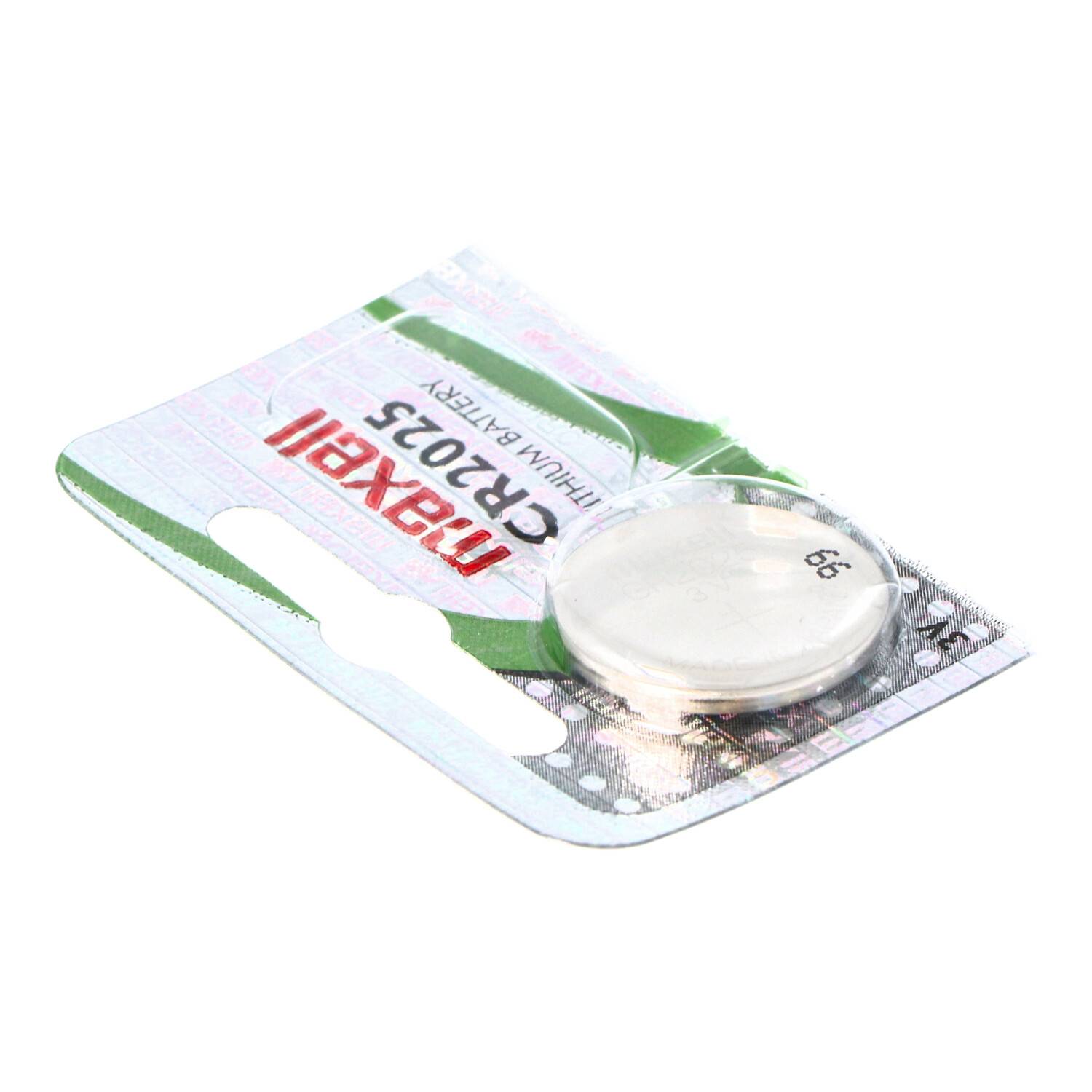 Maxell CR2025 Lithium Batterie IEC CR2025, 5er Set