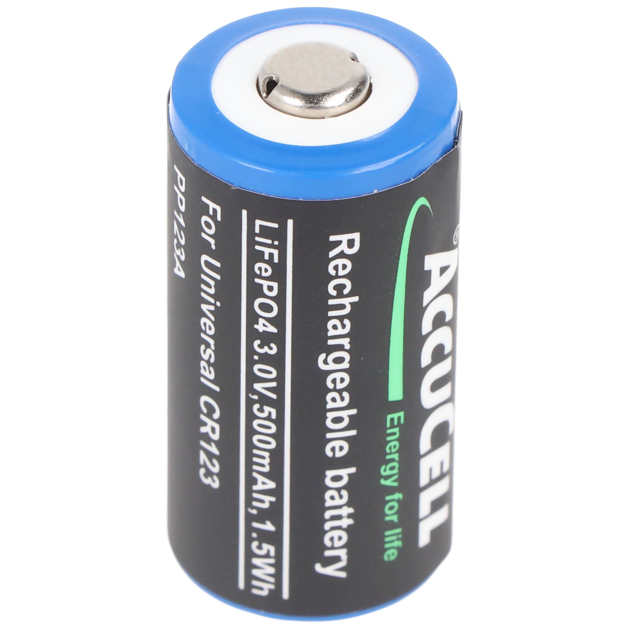 CR123A LiFePo4 Akku CR-123 3V für Photo und den universellen Einsatz, jedoch nicht geeignet für Überwachungskamera und H