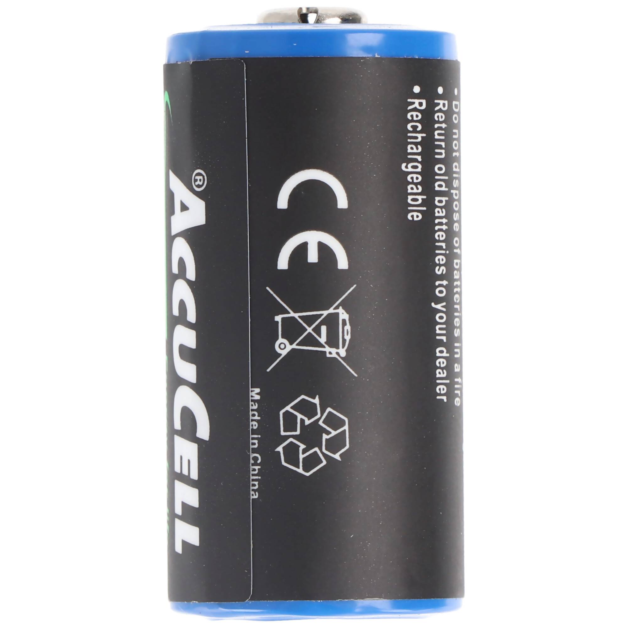 CR123A LiFePo4 Akku CR-123 3V für Photo und den universellen Einsatz, jedoch nicht geeignet für Überwachungskamera und H