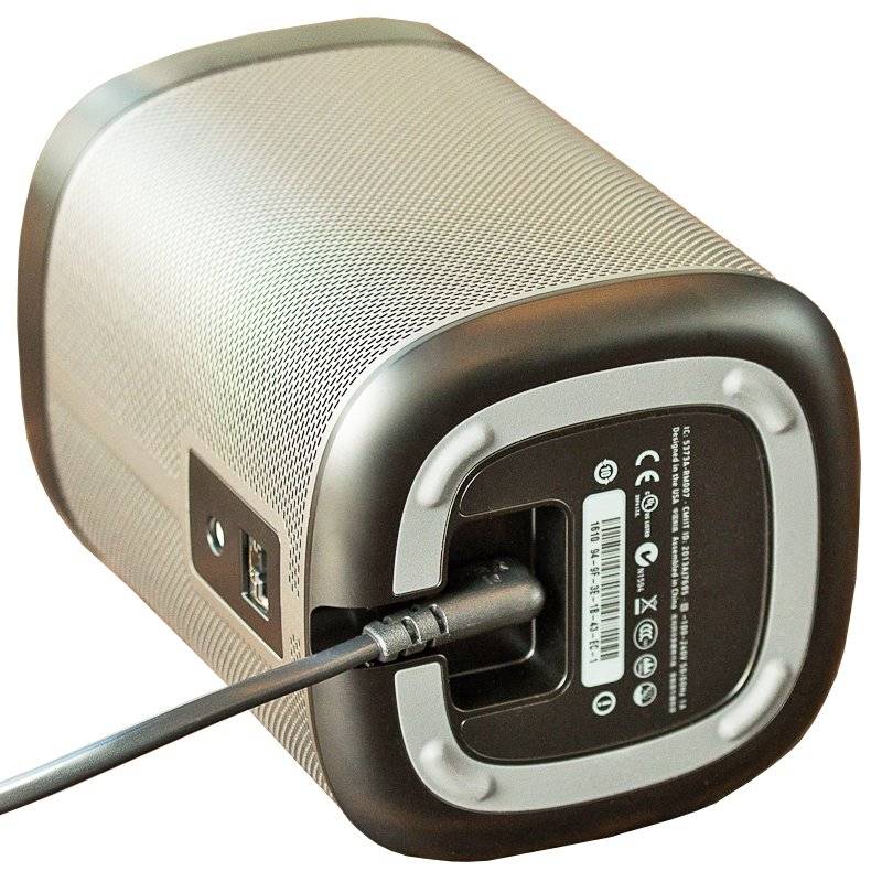 Netzladekabel passend für Sonos PLAY:1, PLAY:3, PLAY:5 Farbe schwarz