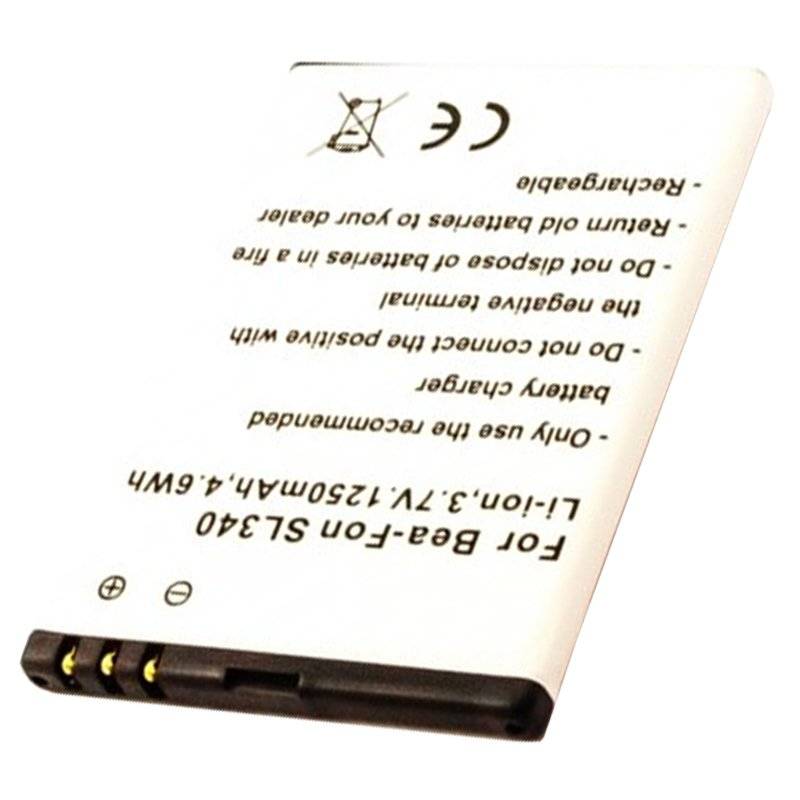 Akku passend für Bea-fon SL340, Binatone SpeakEasy 600, Doro Primo 571 Akku SL340, HZTBL-4D-01, RCB571