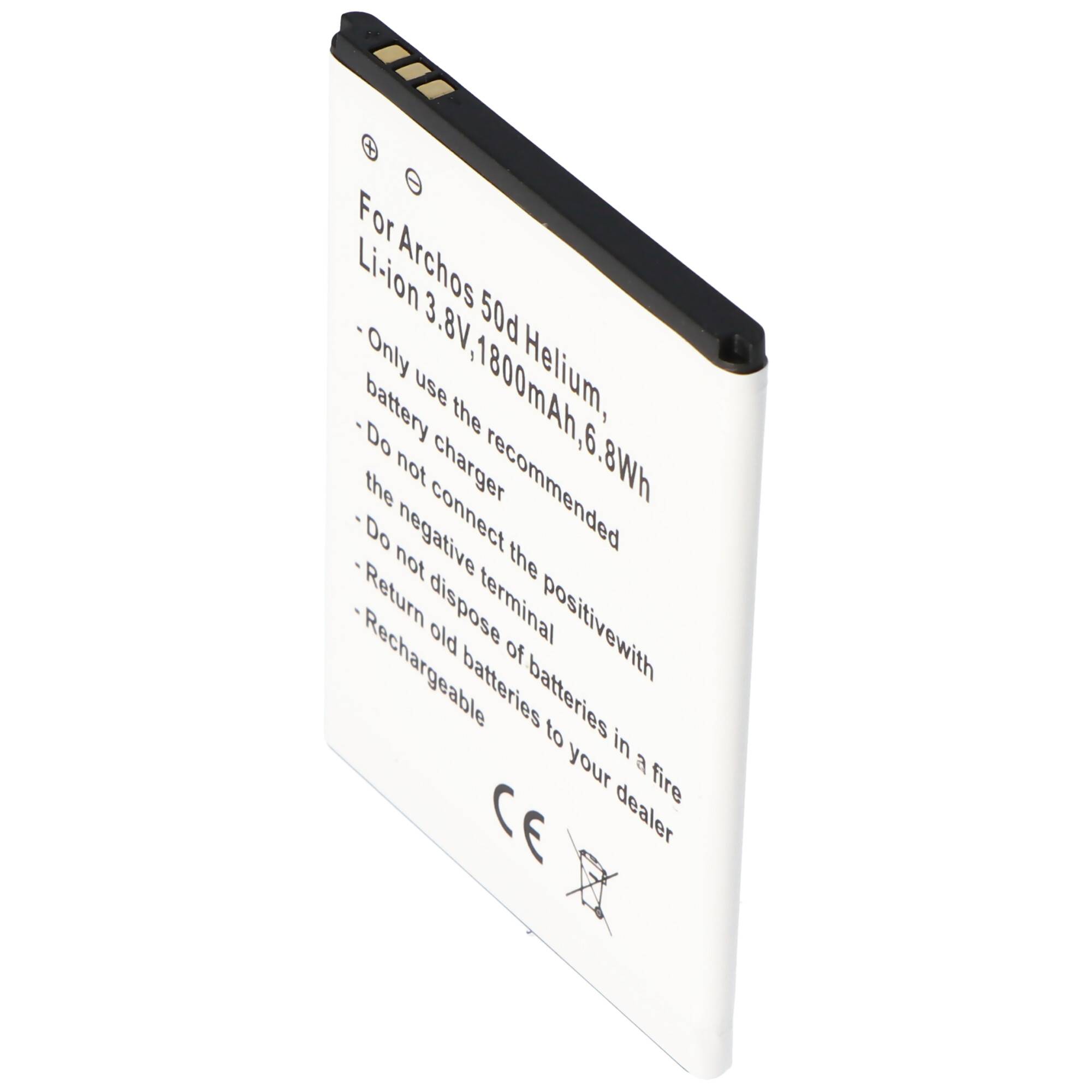 Akku passend für Archos AC50DHE Akku Archos 50d Helium, 50d Helium 4G