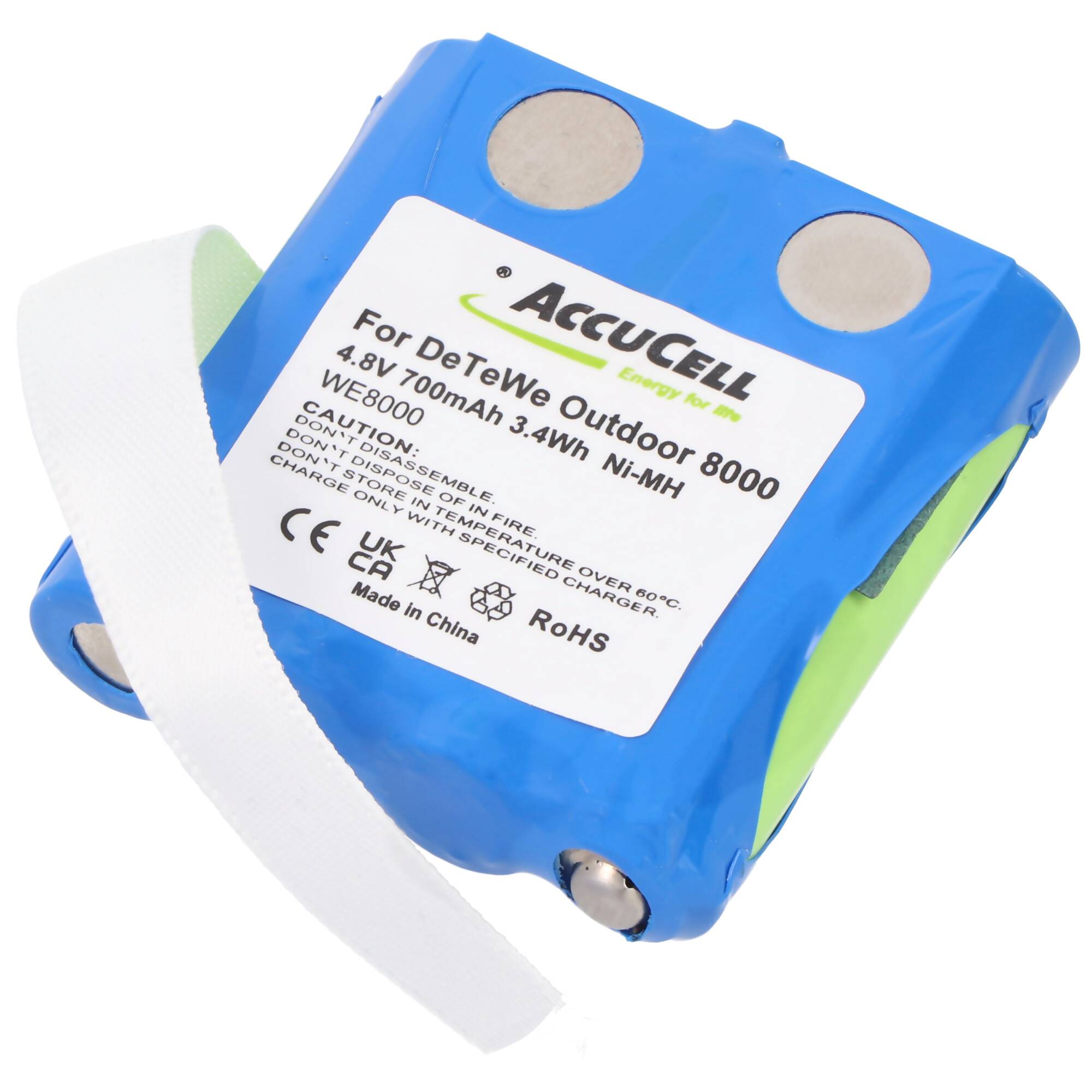 Akku passend für DeTeWe Outdoor 8000 Akku MT700D03XXCLH060-3A44C4BT, MT700D03XXC, PX-1754-919, PX-175-675