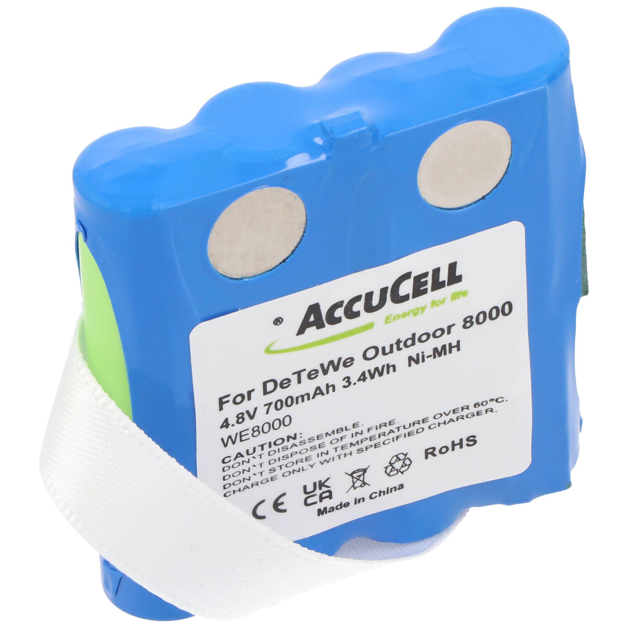 Akku passend für DeTeWe Outdoor 8000 Akku MT700D03XXCLH060-3A44C4BT, MT700D03XXC, PX-1754-919, PX-175-675