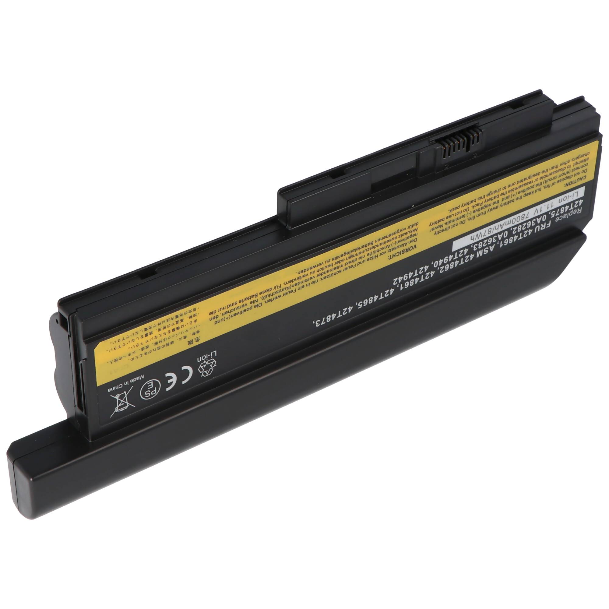 Akku passend für den LENOVO ThinkPad X220 Akku, ThinkPad X220i, X220s, 7800mAh