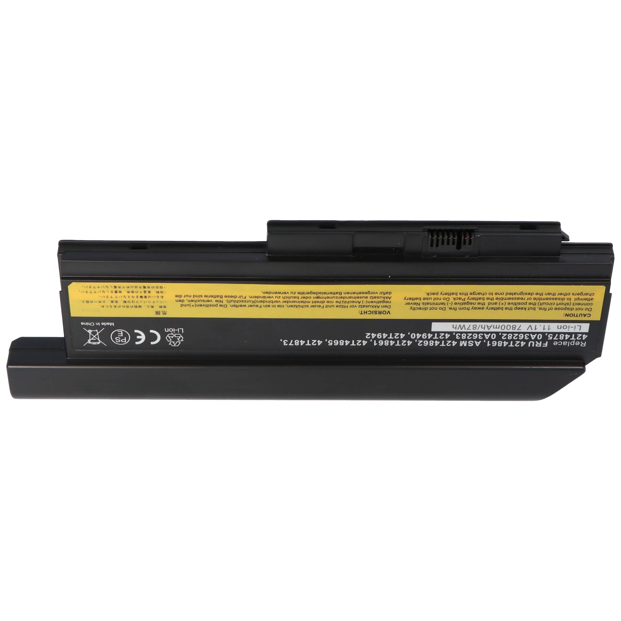 Akku passend für den LENOVO ThinkPad X220 Akku, ThinkPad X220i, X220s, 7800mAh