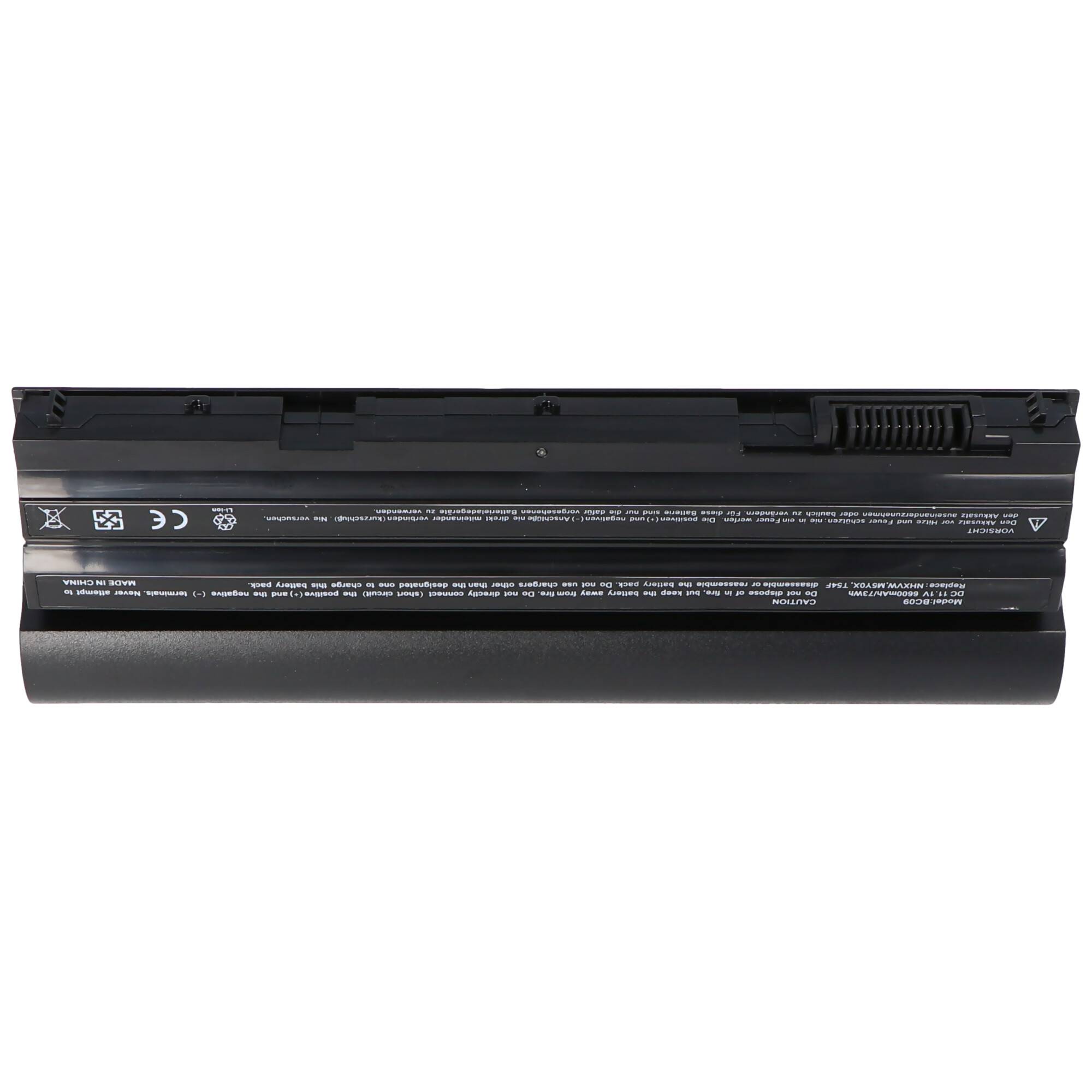 Akku passend für Dell Latitude E5420 11,1 Volt 6600mAh