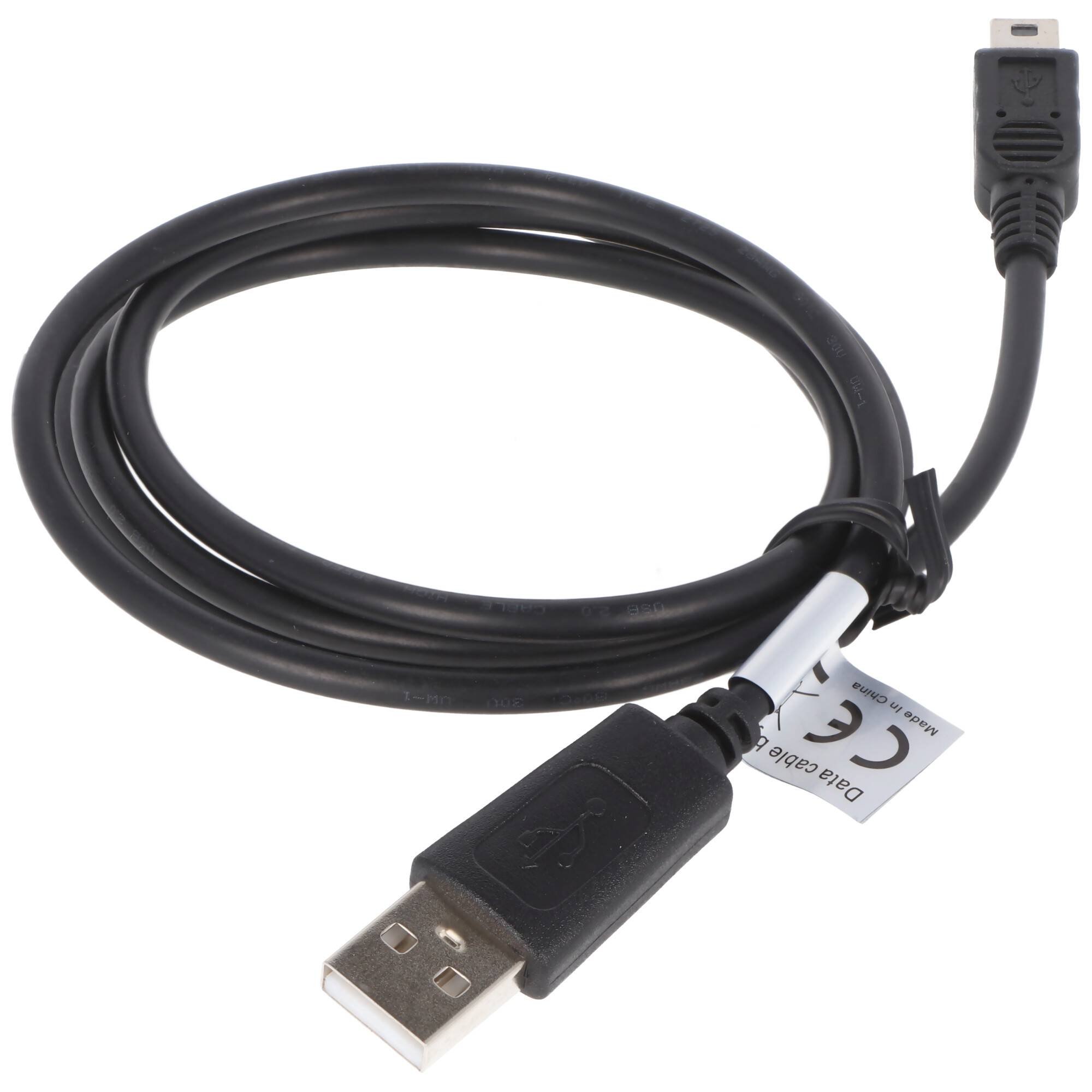 USB Datenkabel, Ladekabel , Anschlusskabel USB 2.0 auf Mini USB