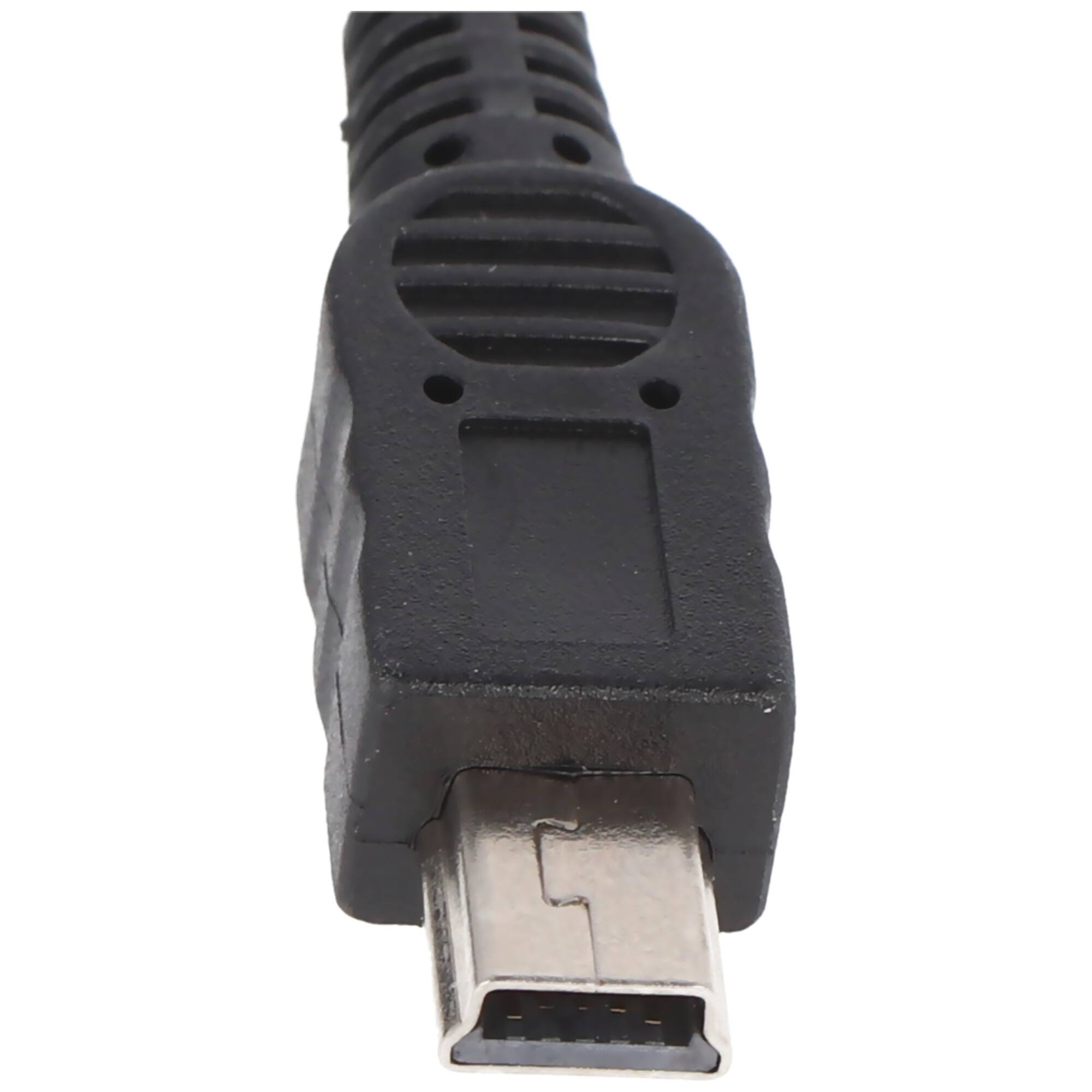 USB Datenkabel, Ladekabel , Anschlusskabel USB 2.0 auf Mini USB