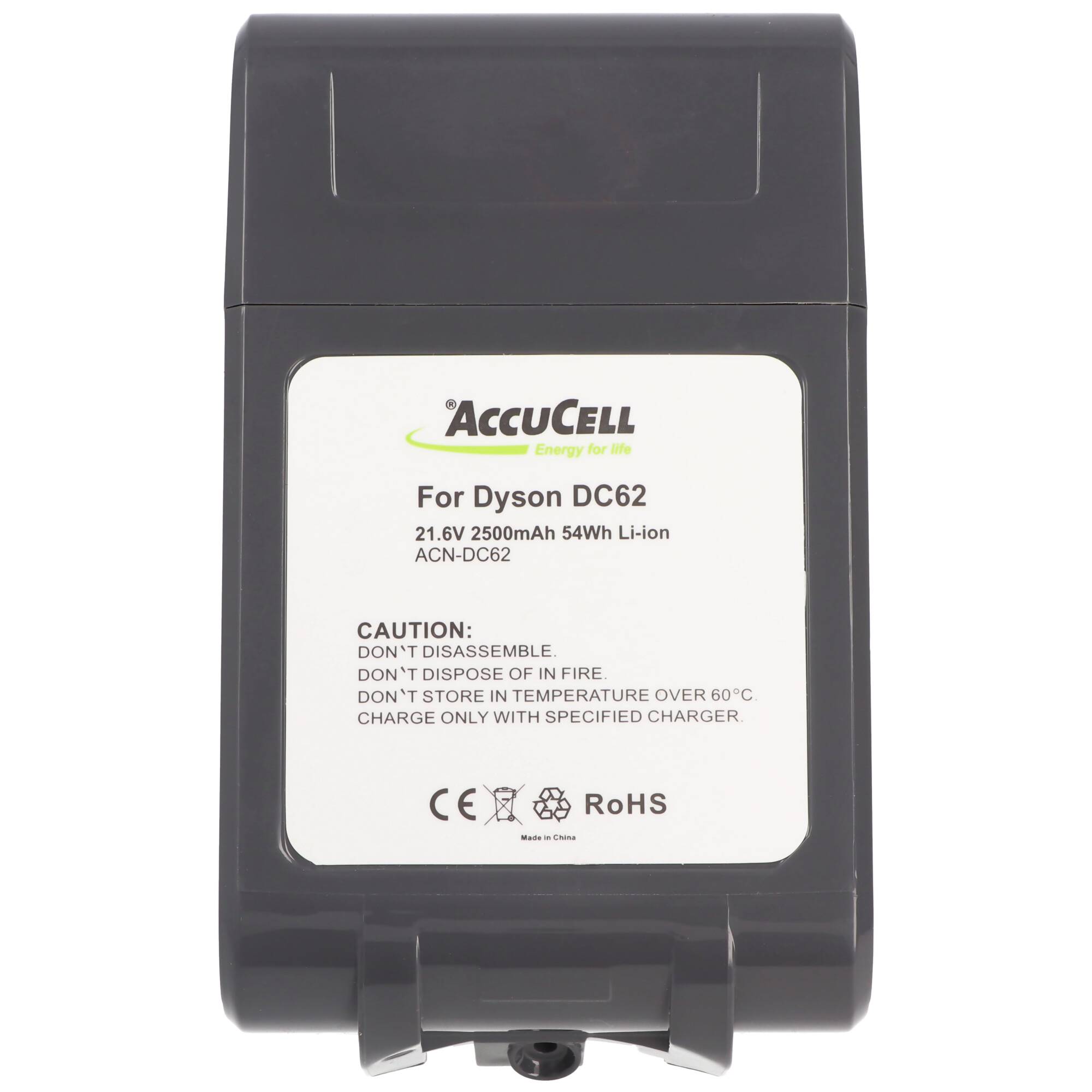 Akku passend für Dyson DC58, DC59, DC61, DC62, 61034-01 Akku 2500mAh 62350-44/04