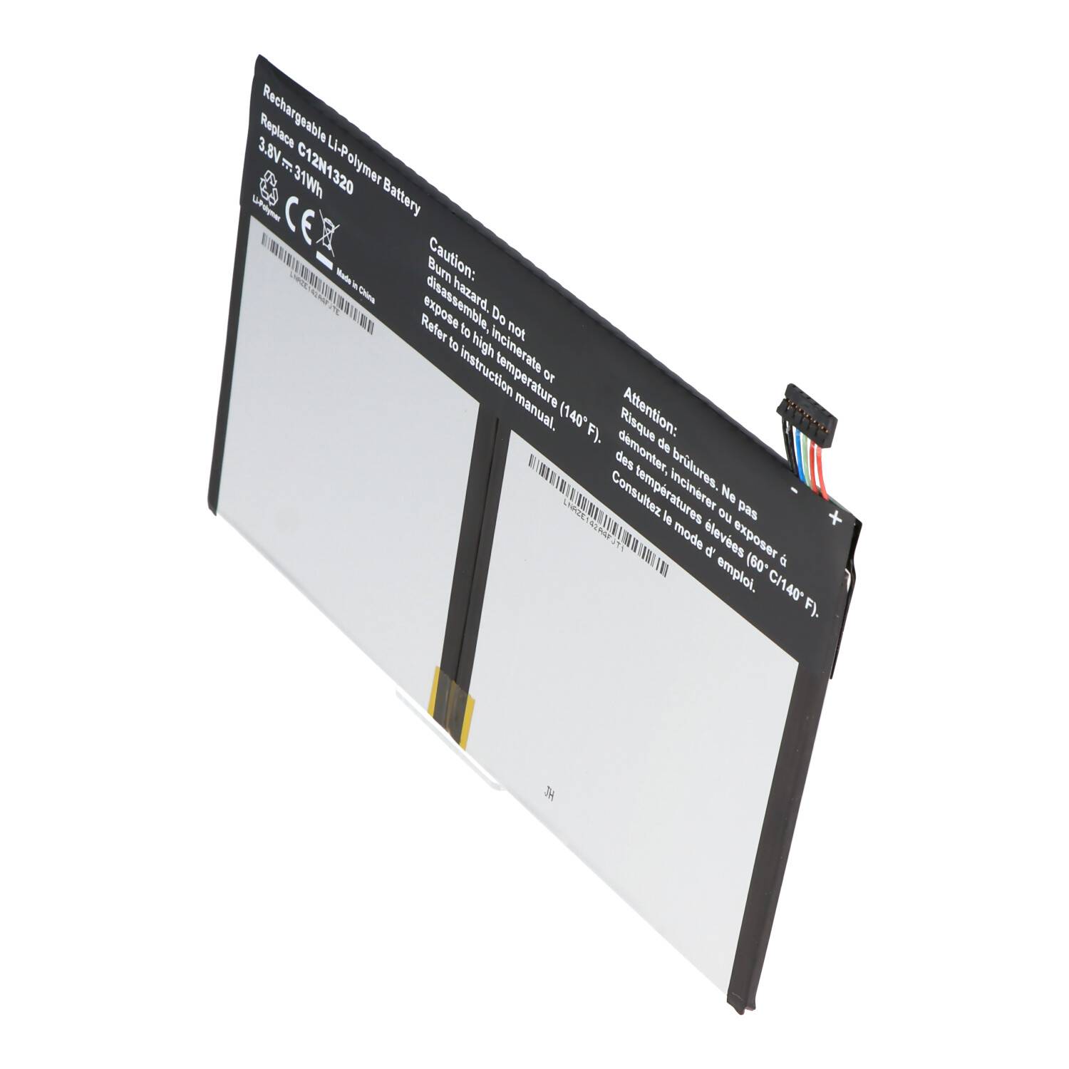 Akku passend für den ASUS Transformer Book T100, T100T, T100TA Akku C12N1320, C12-N1320 mit Stecker 6-polig