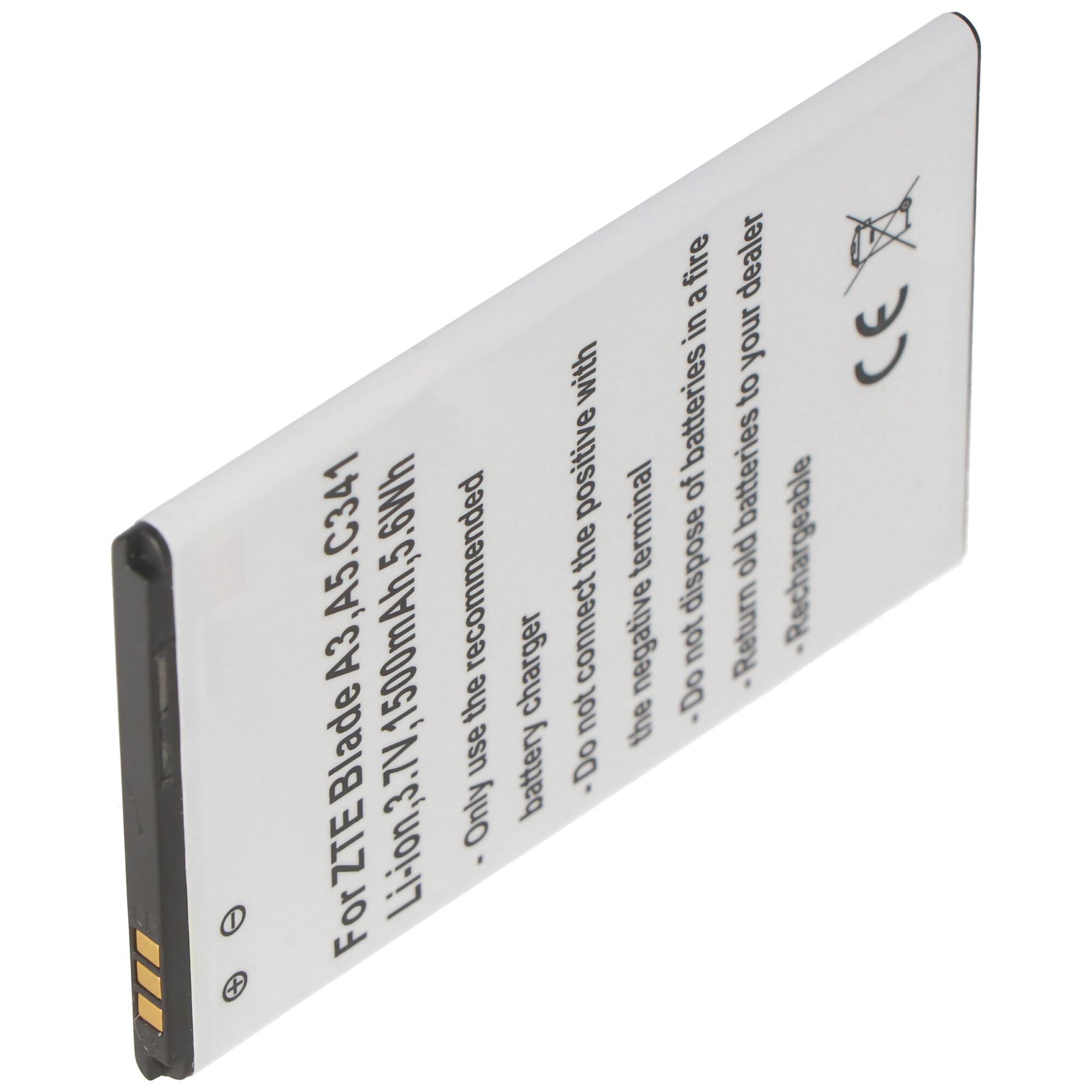 Akku passend für den ZTE Blade C341 Akku Li3714T42P3h765039