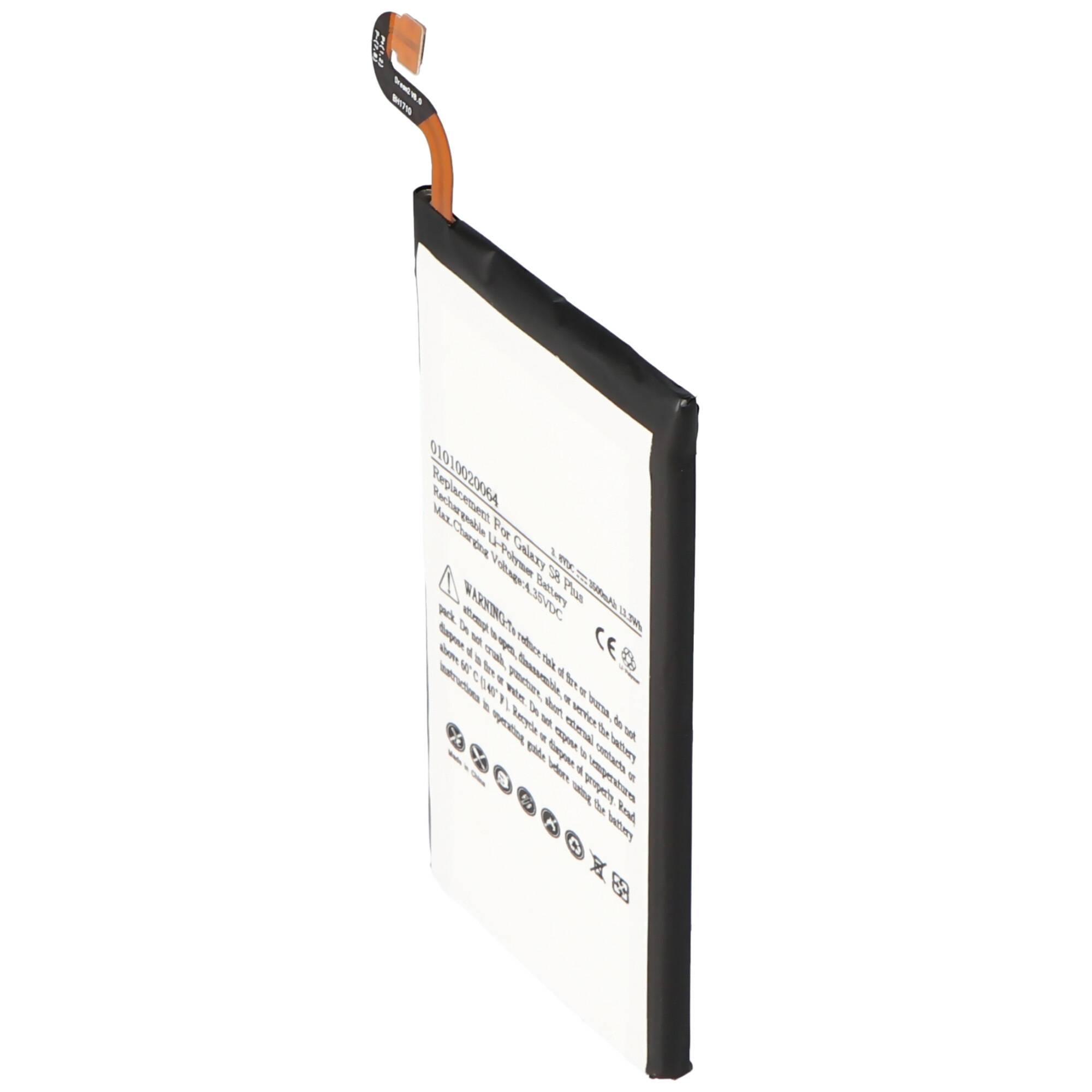Akku passend für den Samsung Galaxy S8 Plus Akku EB-BG955ABA, EB-BG955ABE 3,8 Volt 3500mAh