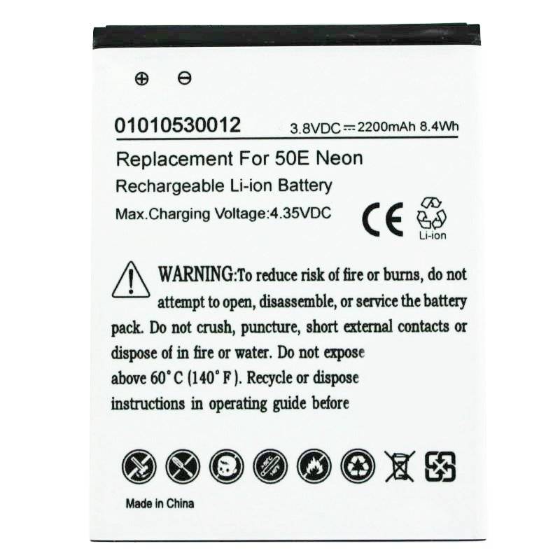 Akku passend für den Archos 50E Neon Akku AC50ENE nur passend für die Abmessungen von 71,85 x 57,80 x 4,20mm