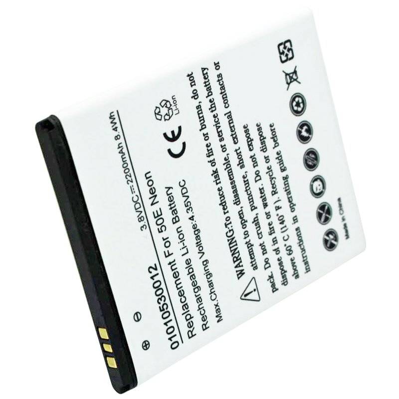 Akku passend für den Archos 50E Neon Akku AC50ENE nur passend für die Abmessungen von 71,85 x 57,80 x 4,20mm