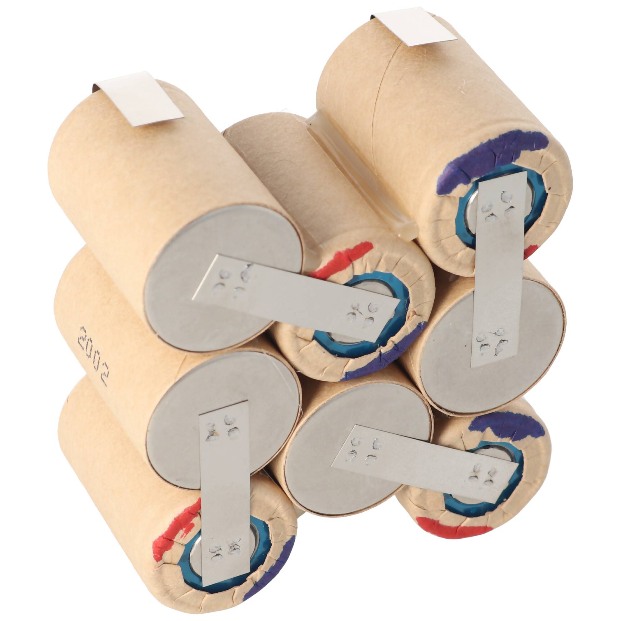 AkkuPack zum Selbsteinbau für den Würth Master SD 9.6 Akku 0700 980 213 NiMH 2,0Ah, Maße 78x62x34mm beachten