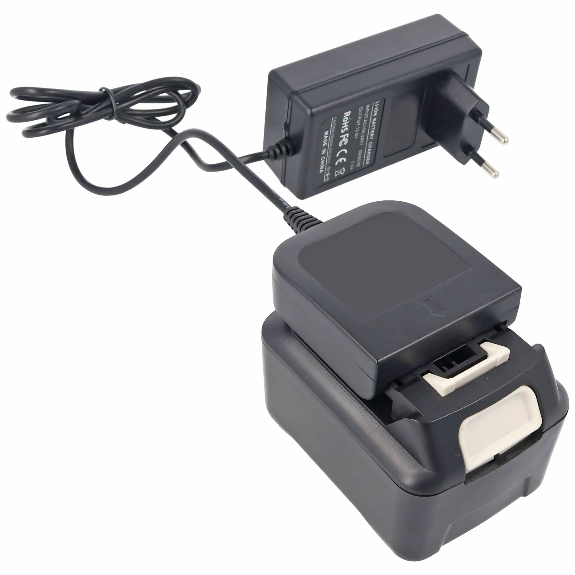 Ladegerät passend für Makita Li-Ion Akku BL1015B, BL1020B, BL1040B, BL1041B Makita, BL1021B, BL1041B