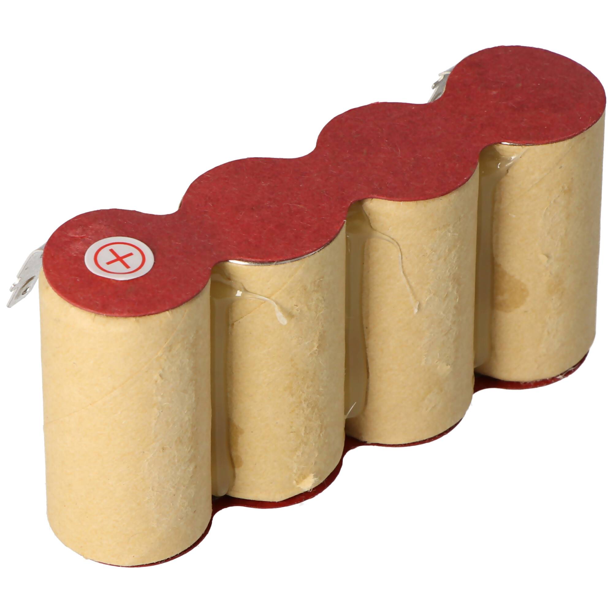 3000mAh Akku passend für Gardena ACCU 75 mit Faston 2,8 und 4,8mm