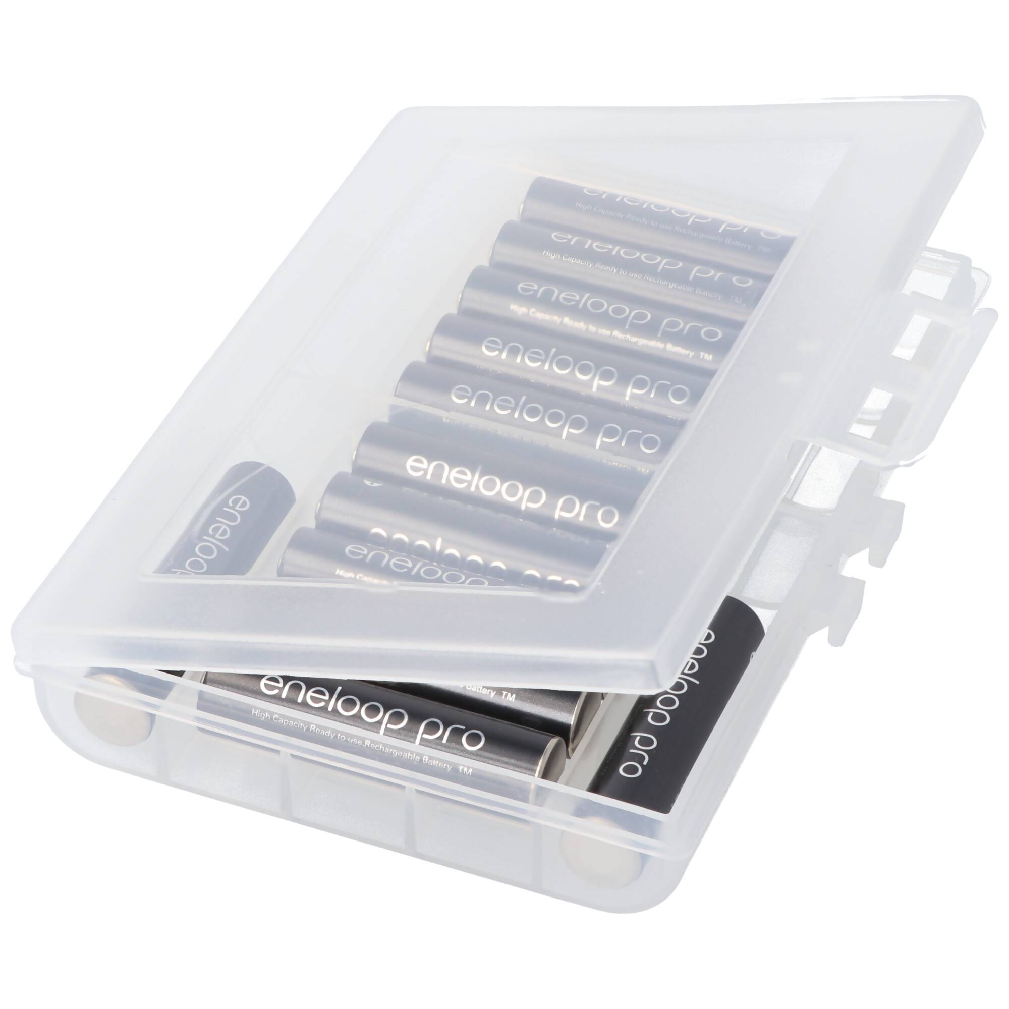 Panasonic eneloop Pro, Ready-to-Use Ni-MH Akku, AAA Micro, min. 930 mAh, 500 Ladezyklen mit AccuSafe