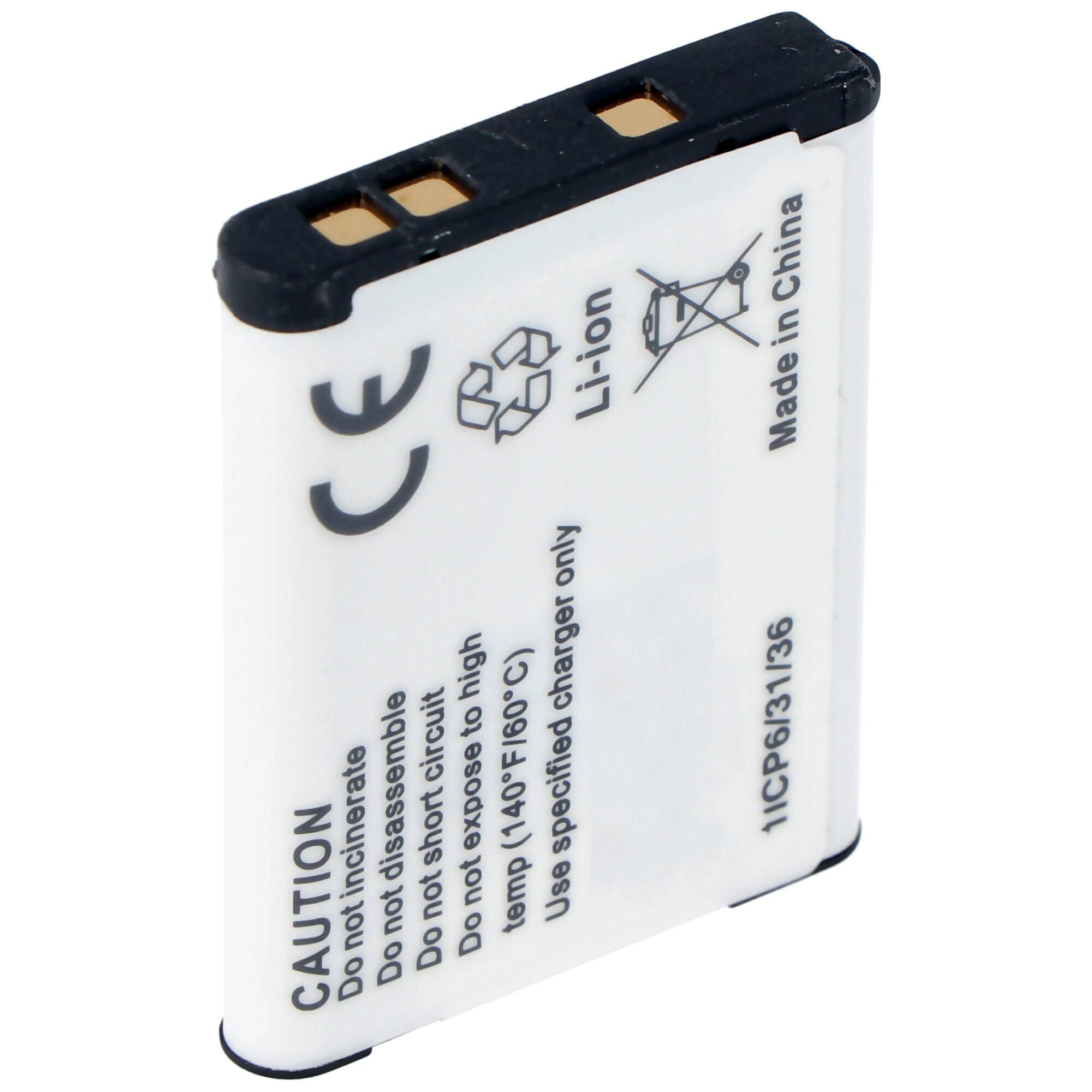 AccuCell Akku passend für EN-EL19, COOLPIX S2500, S3100, S4100